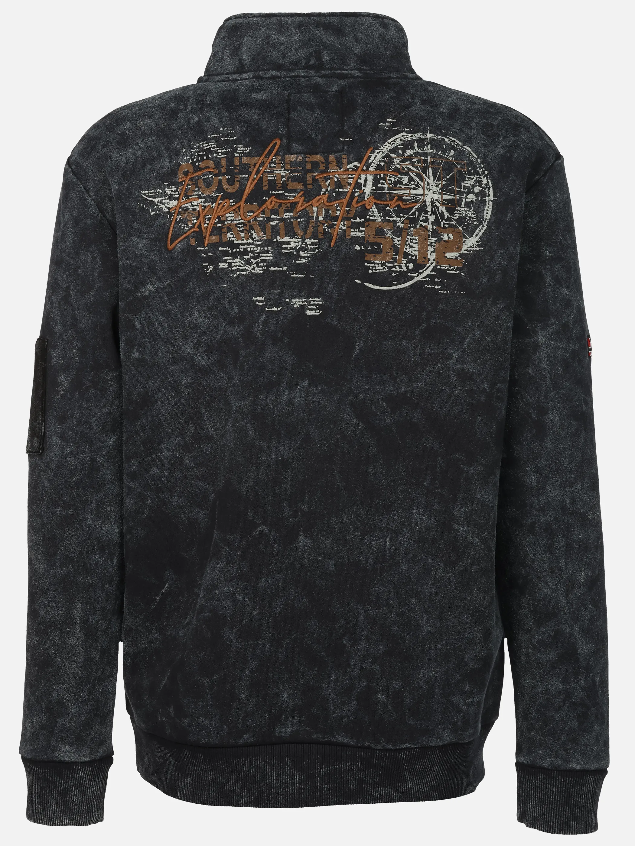 Southern Territory He. Sweattroyer Druck RV Marine 919494 NAVY 2