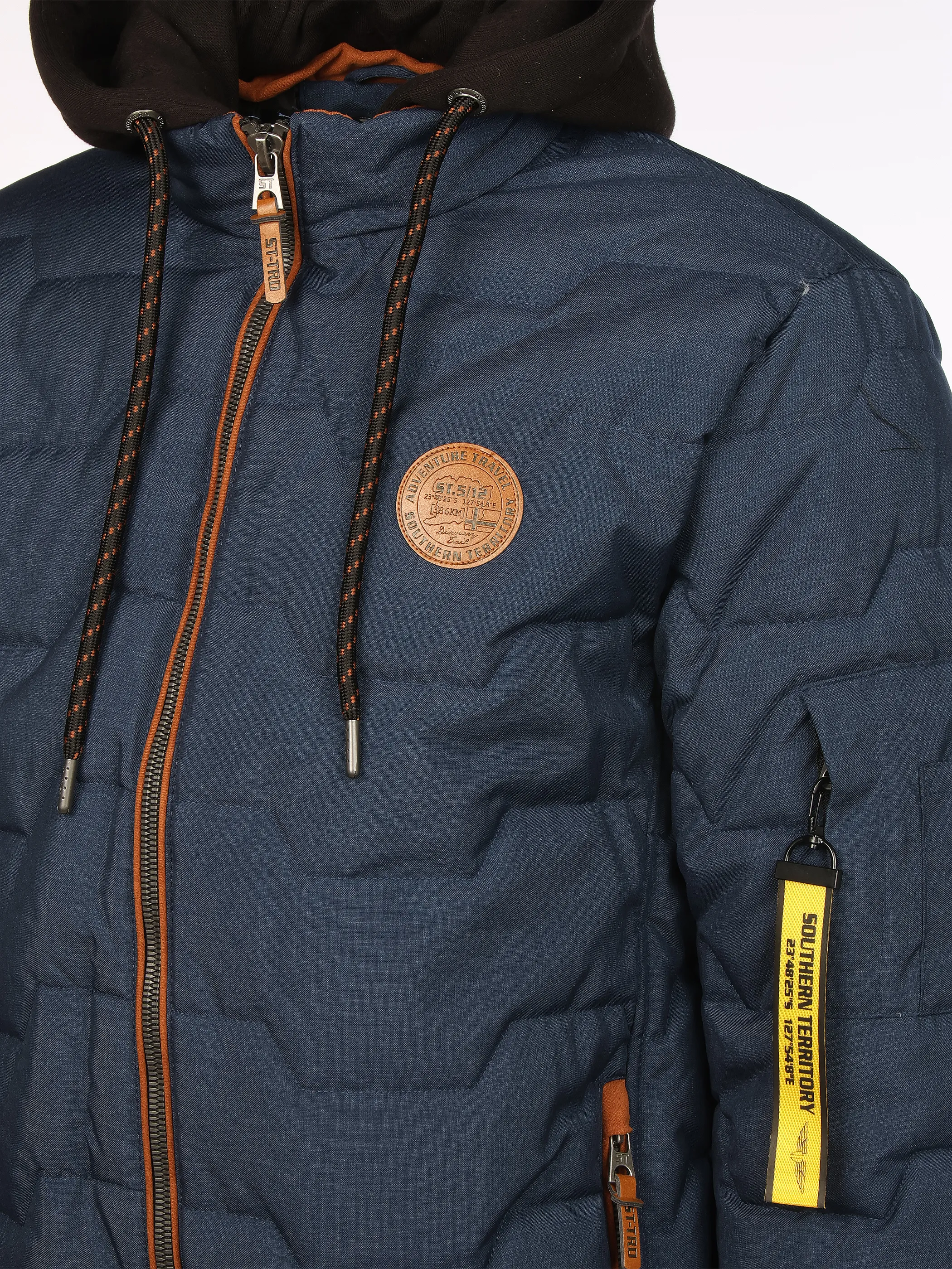 Southern Territory He. Steppjacke melange Blau 912700 1000 4