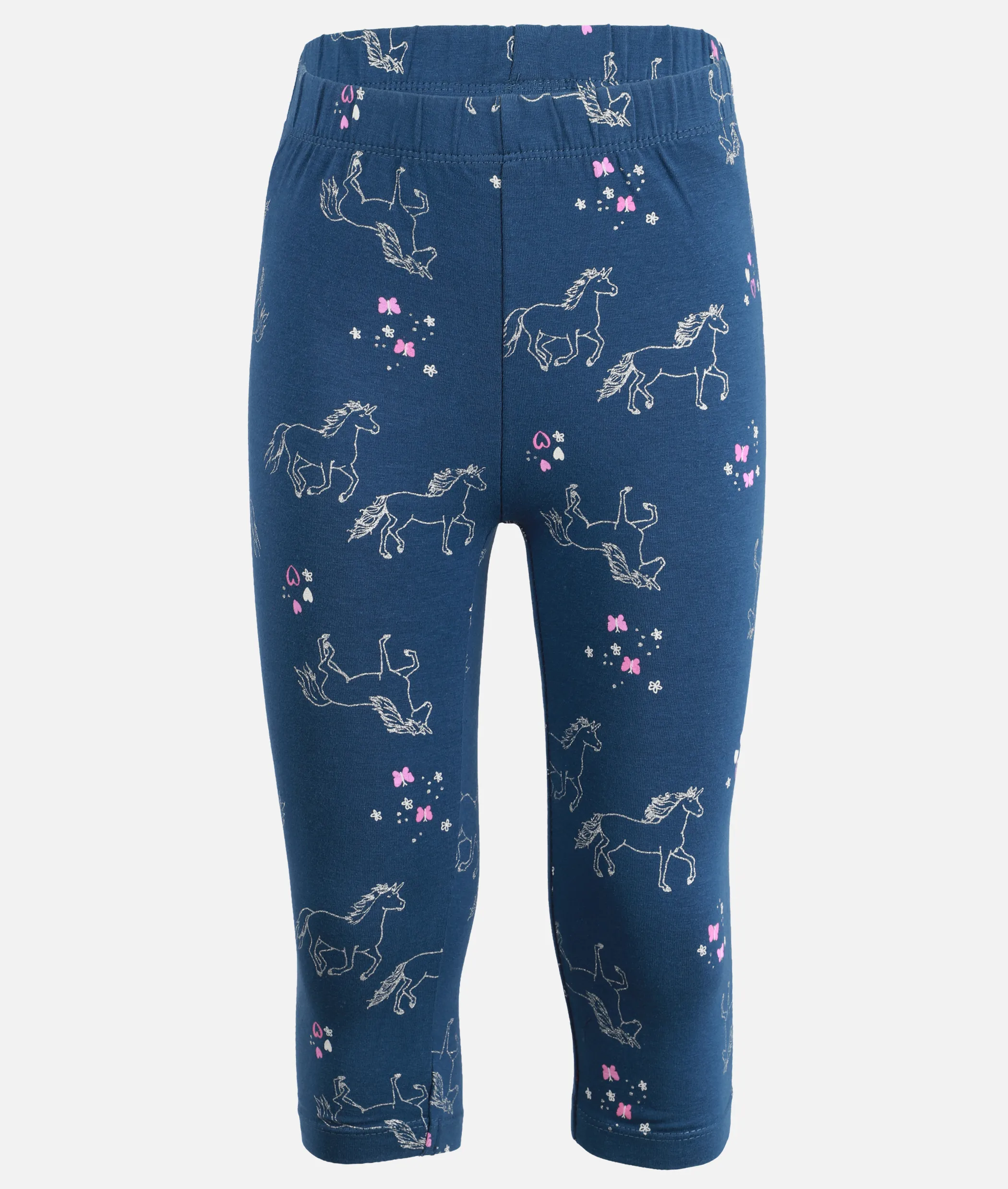One Way MG Leggings mit Einhorn/Schmetterling AOP in blau Blau 922016 BLAU 1