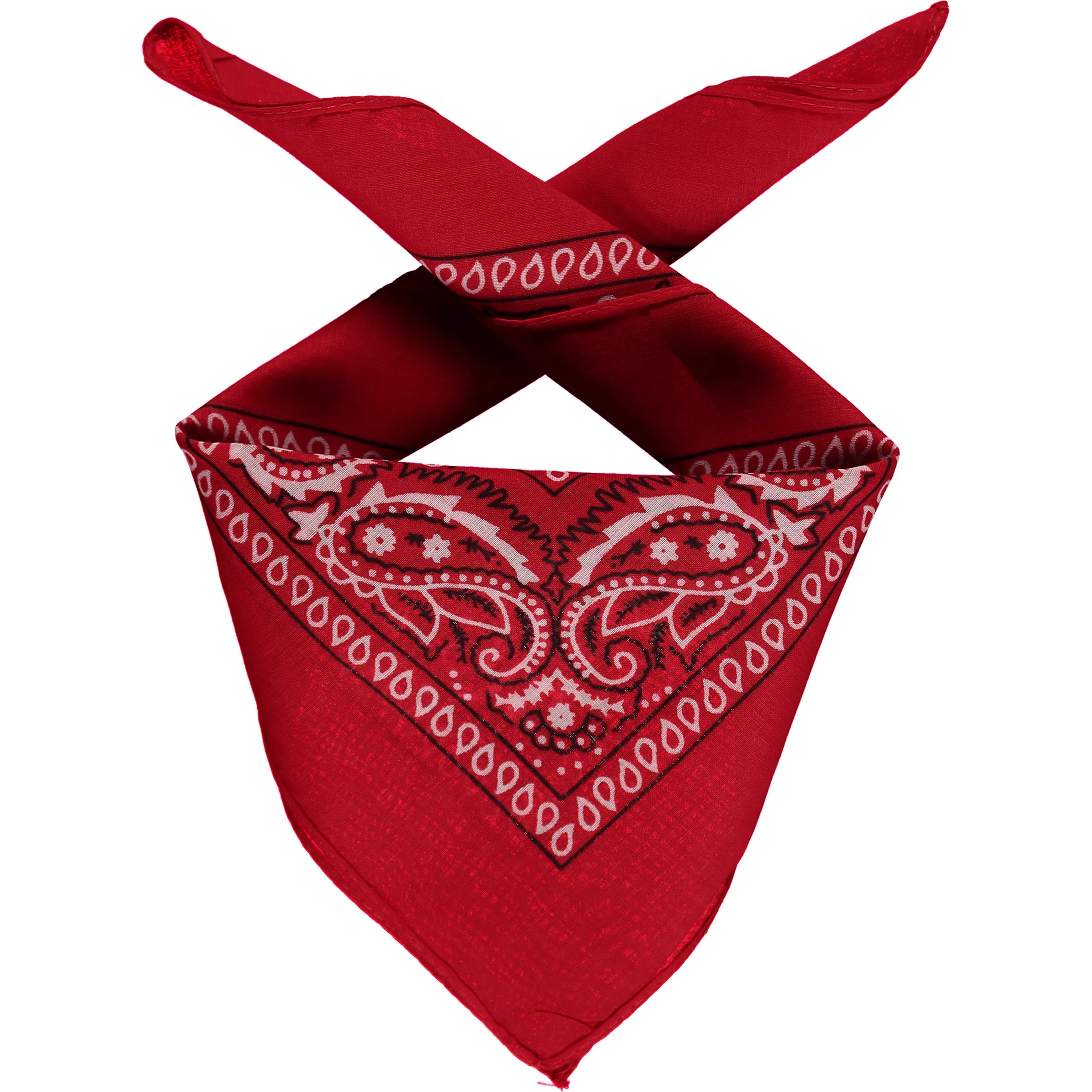 Birkhahn Mode und Tracht He-Bandana Tuch 50x50cm Rot 698597 ROT 1
