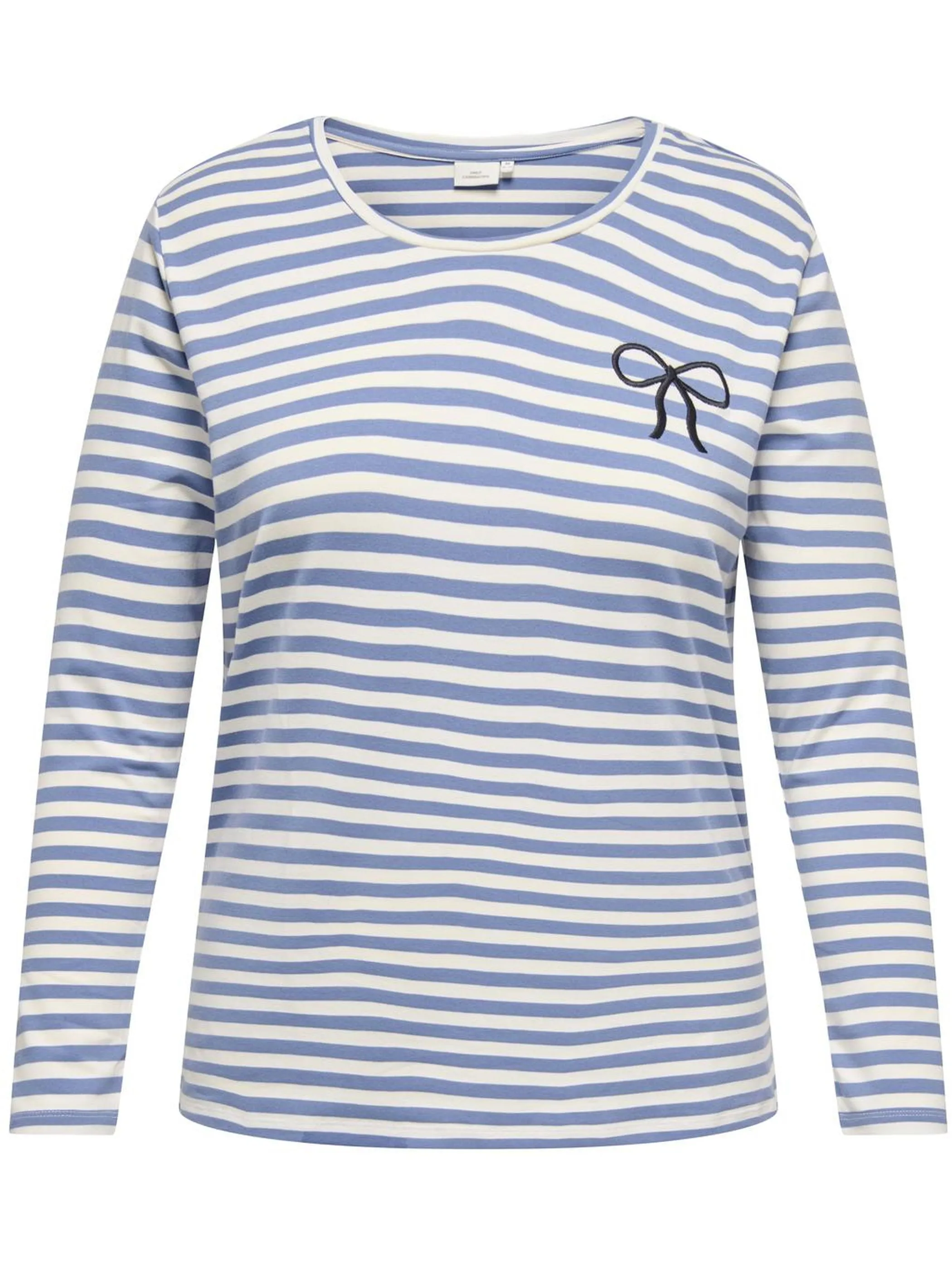 Only Carmakoma 15365233 CARBODIL L/S O-NECK B Weiß 920916 260518001 2