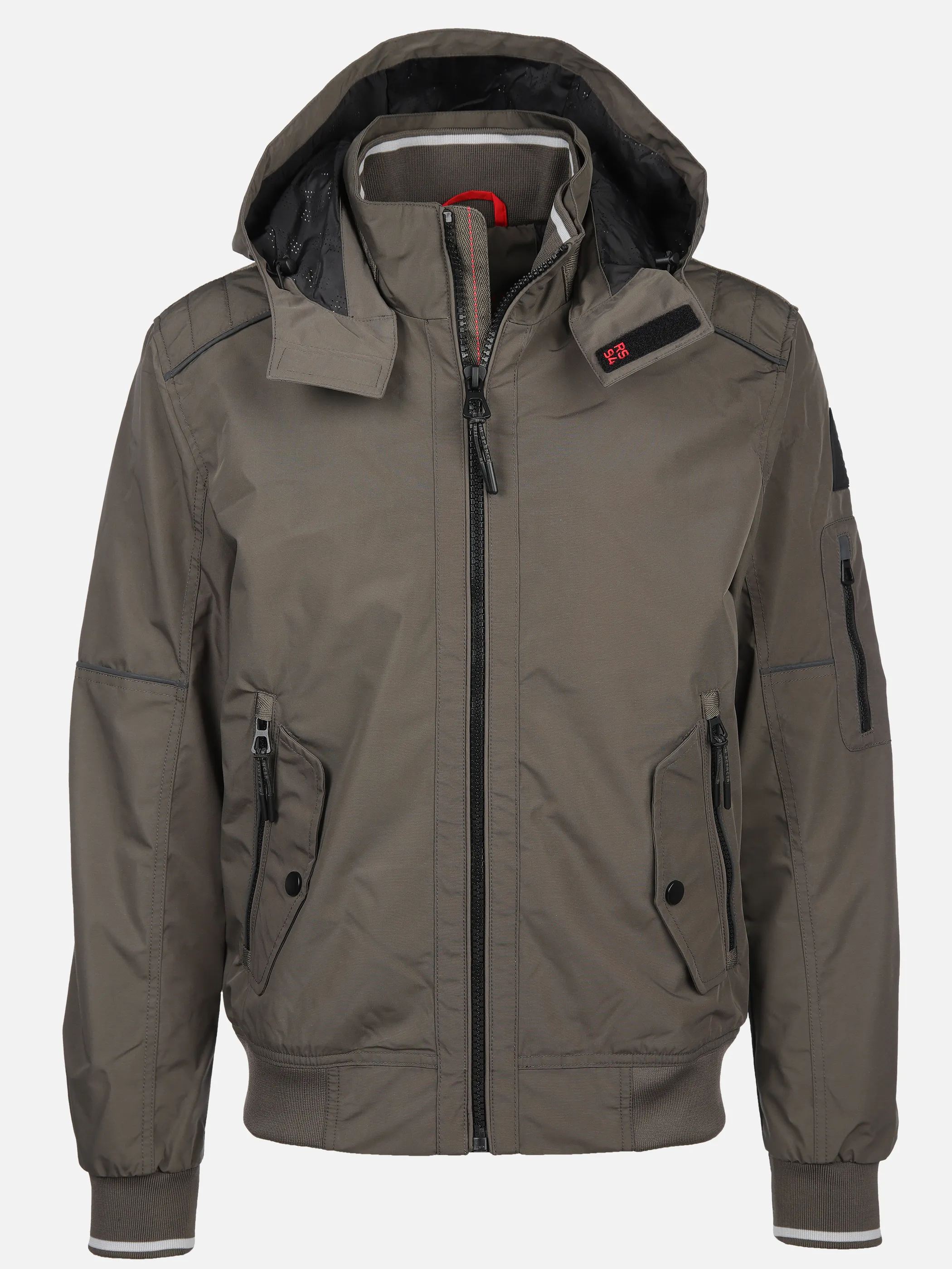 Jim Spencer He. Funktionsblouson Kapuze Oliv 903761 KHAKI 1 Jim Spencer He. Funktionsblouson Kapuze Oliv 903761 KHAKI 1