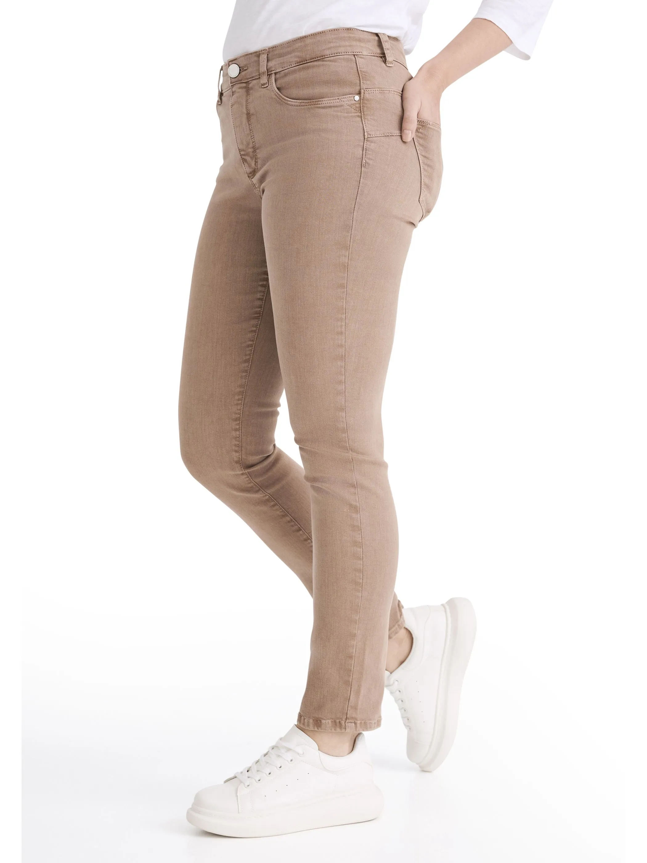 Stooker DOB 11530390008153 Da. Hosen lang, Beige 919911 8153 1