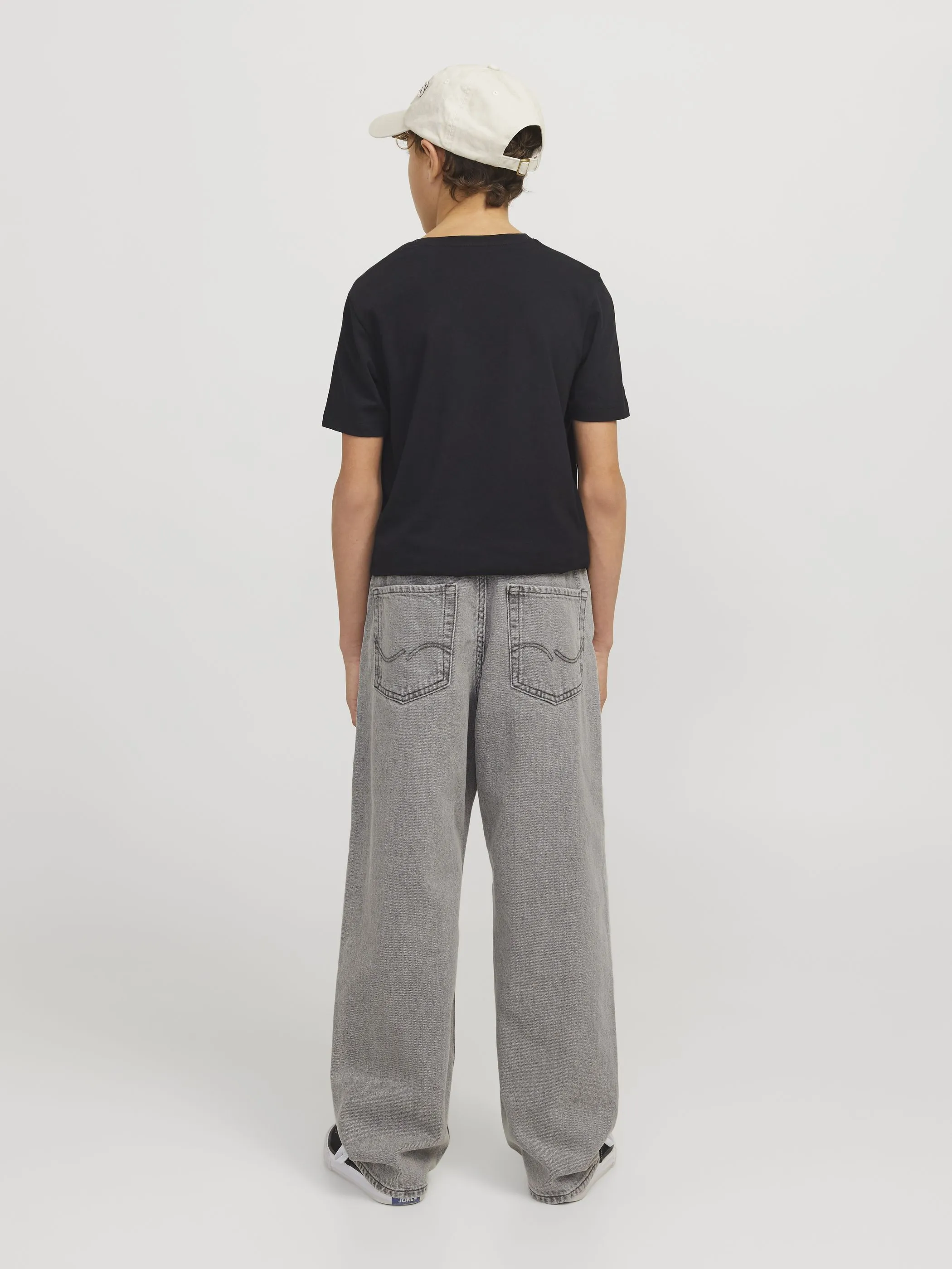 Jack&Jones Junior 12279854 JJIALEX JJORIGINAL SQ Grau 914220 188778 5