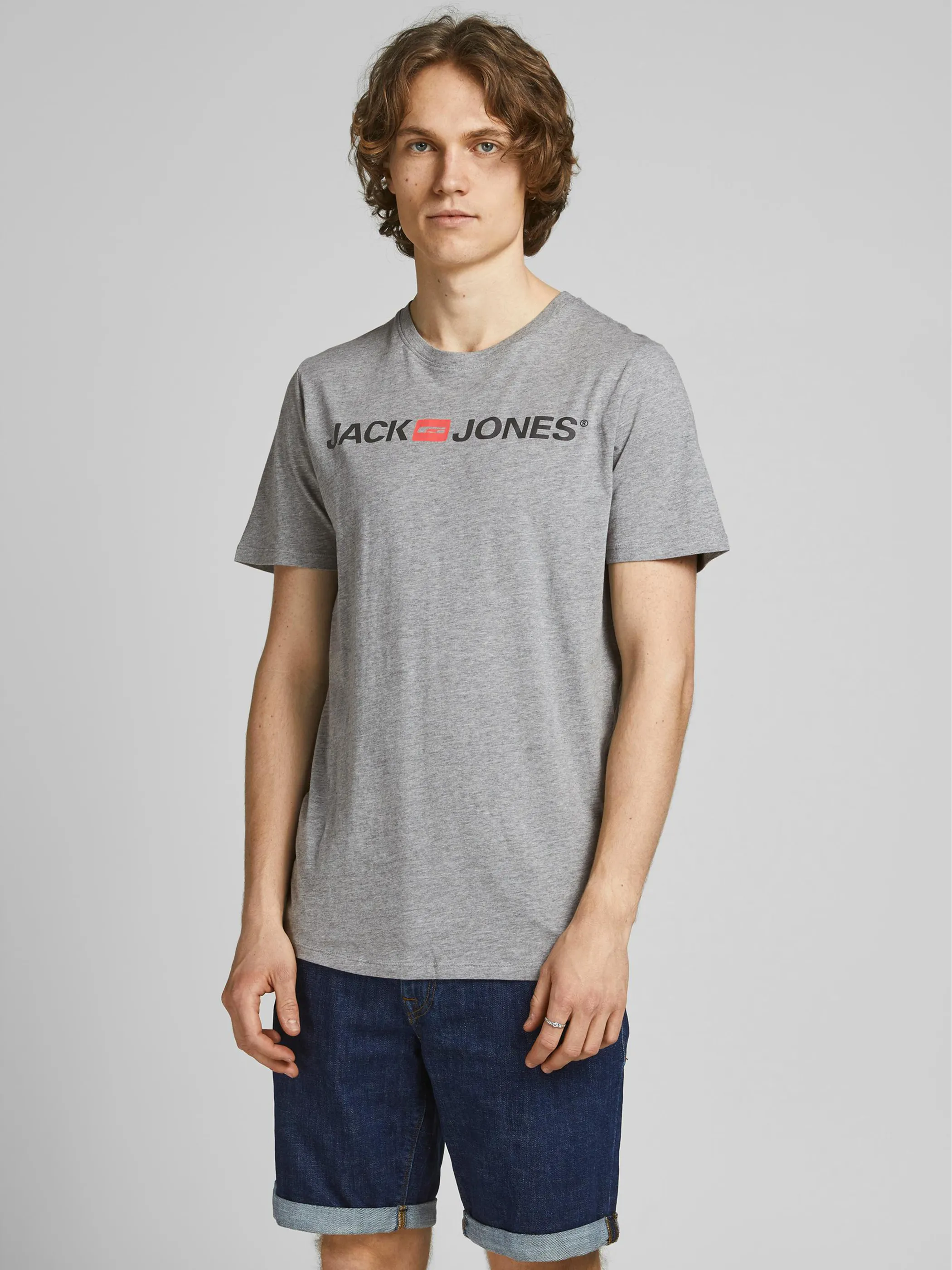 Jack Jones 12137126 JJECORP LOGO TEE SS C Grau 832988 179085002 3 Jack Jones 12137126 JJECORP LOGO TEE SS C Grau 832988 179085002 3
