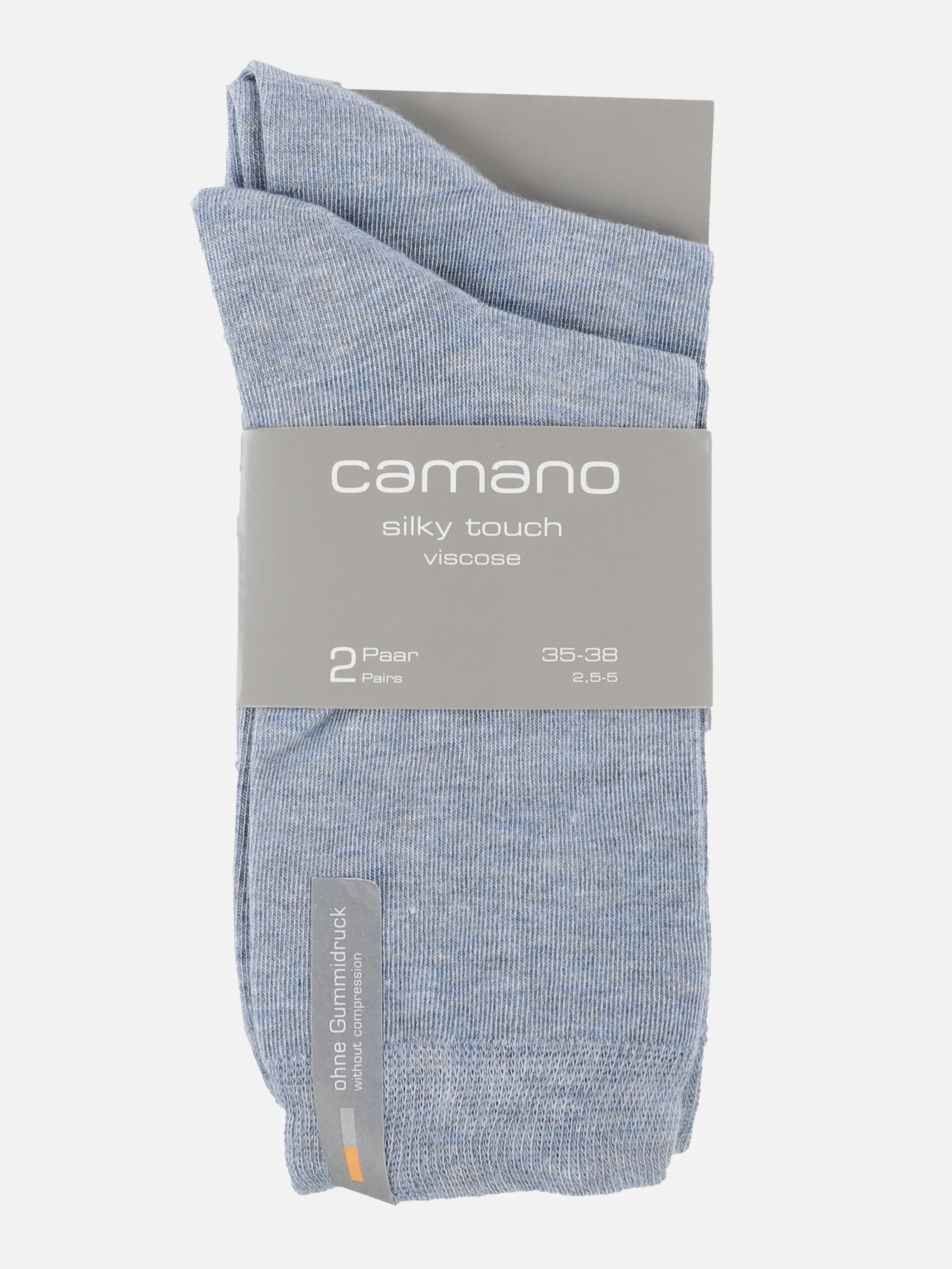 Camano 000003514 Da-Socken silky f 2P Blau 861930 0099 3