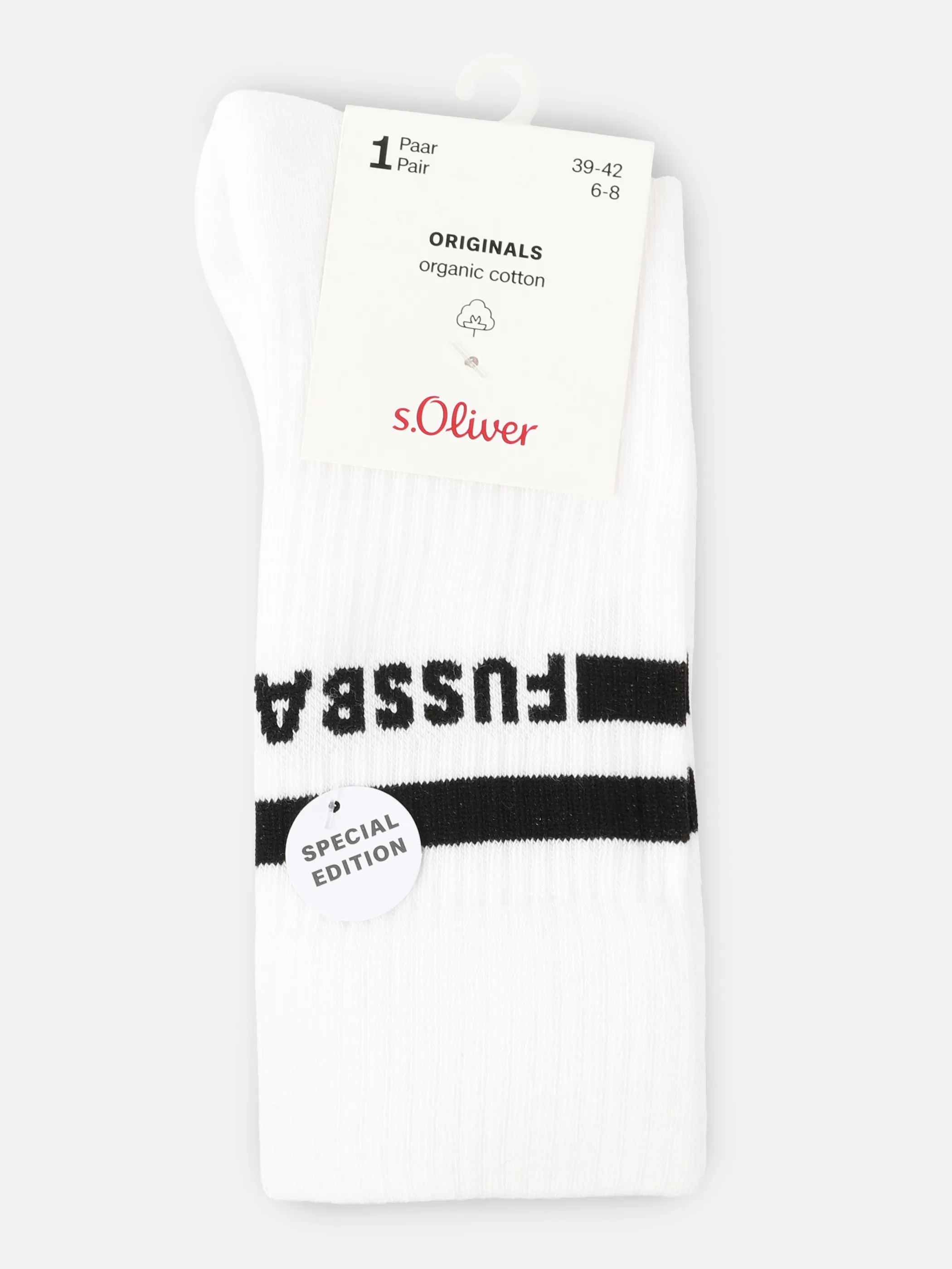 s.Oliver S20121 He. Tennissocken Fussball Weiß 928775 1729 3