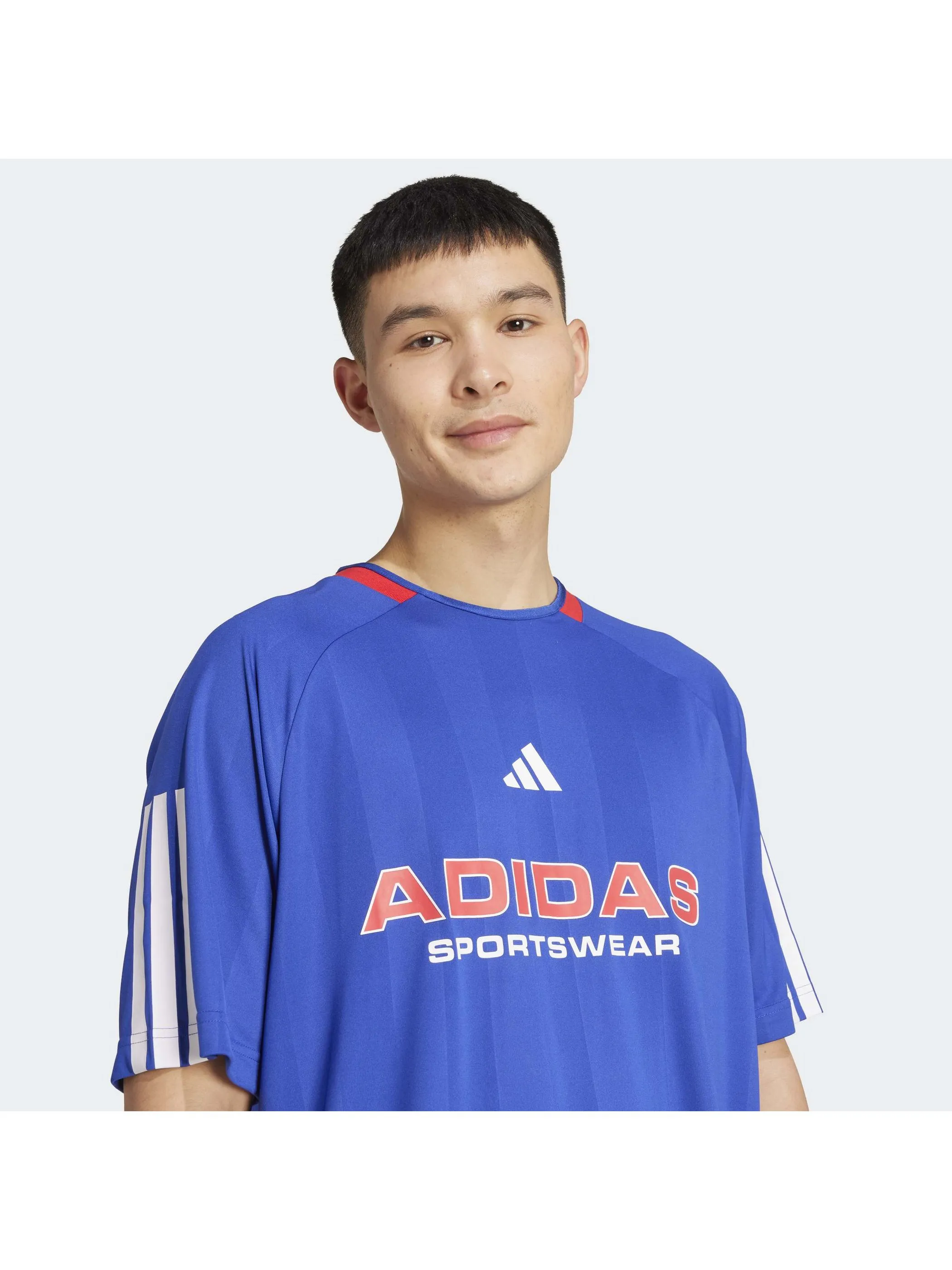 Adidas KB5568 He-T-Shirt TIRO, blau Blau 921805 000