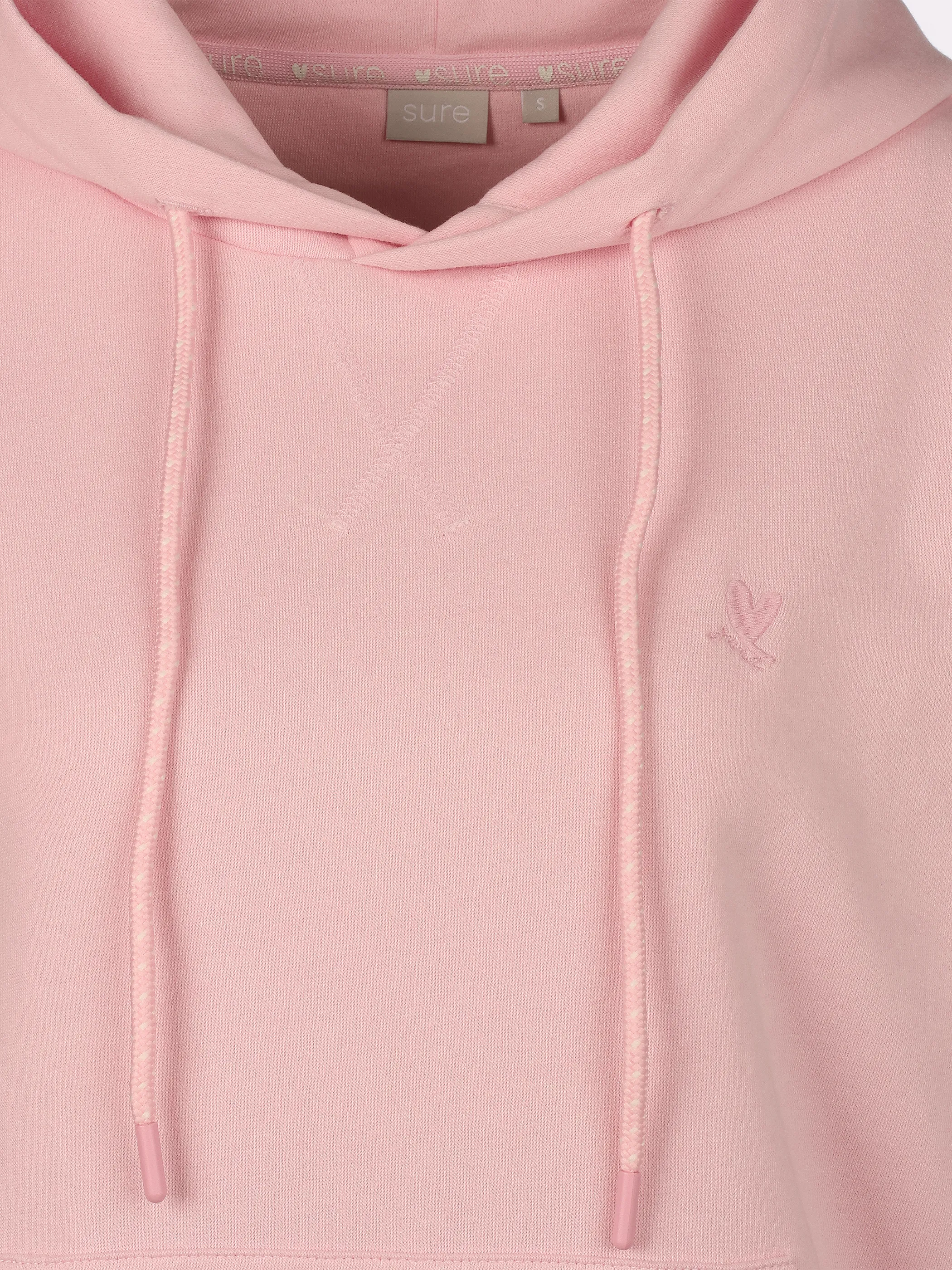Sure Da-Sweatshirt m. Kapuze Rosa 920605 ROSE 3