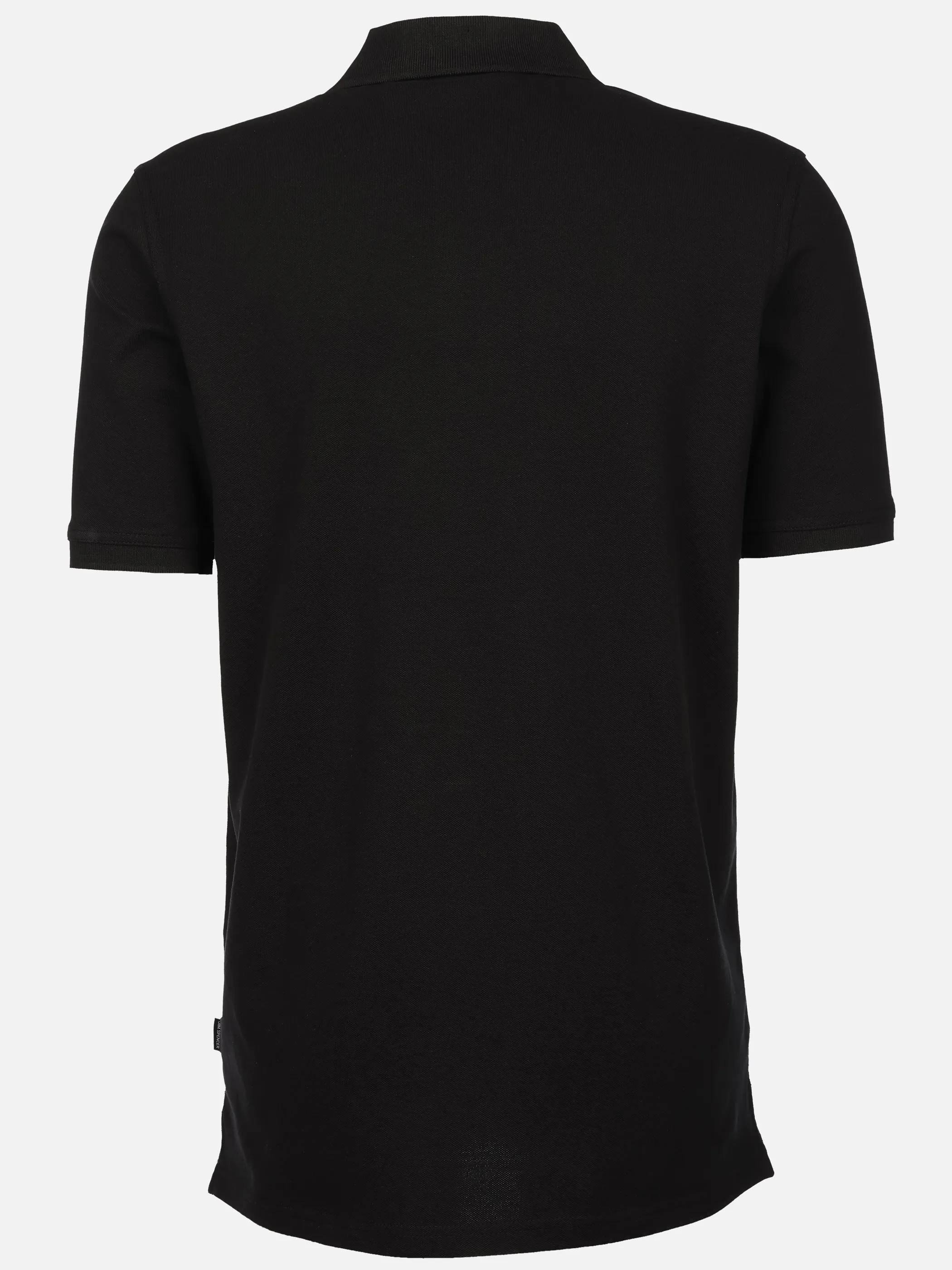 Jim Spencer He. Poloshirt 1/2 Arm basic Schwarz 922513 BLACK 2