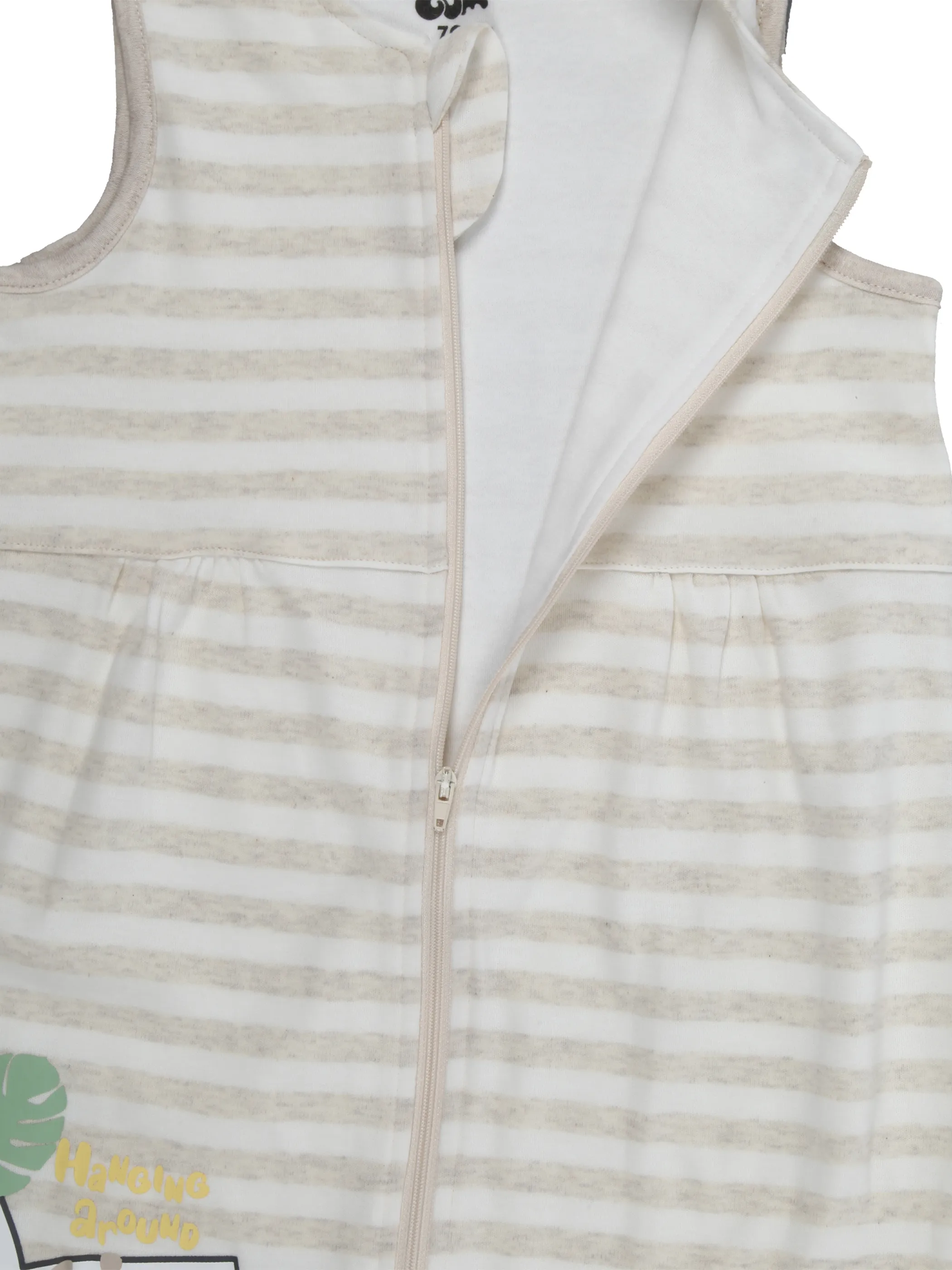 Bubble Gum Baby UNI Schlafack weiß/braun Weiß 852506 WEIß/BRAUN 3