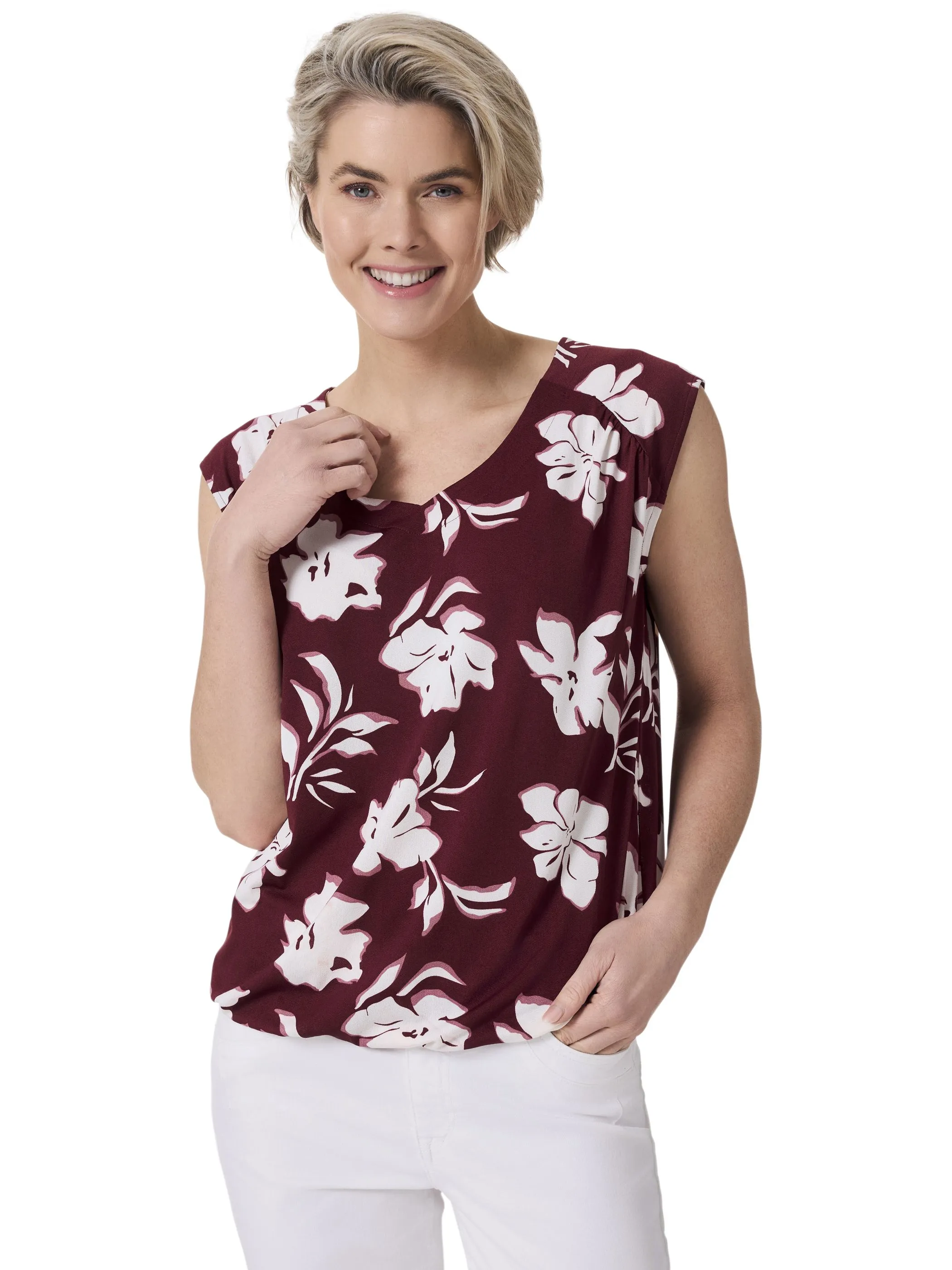 Stooker DOB 09370000009115 Da. T-Shirts / Rot 911318 9115 4