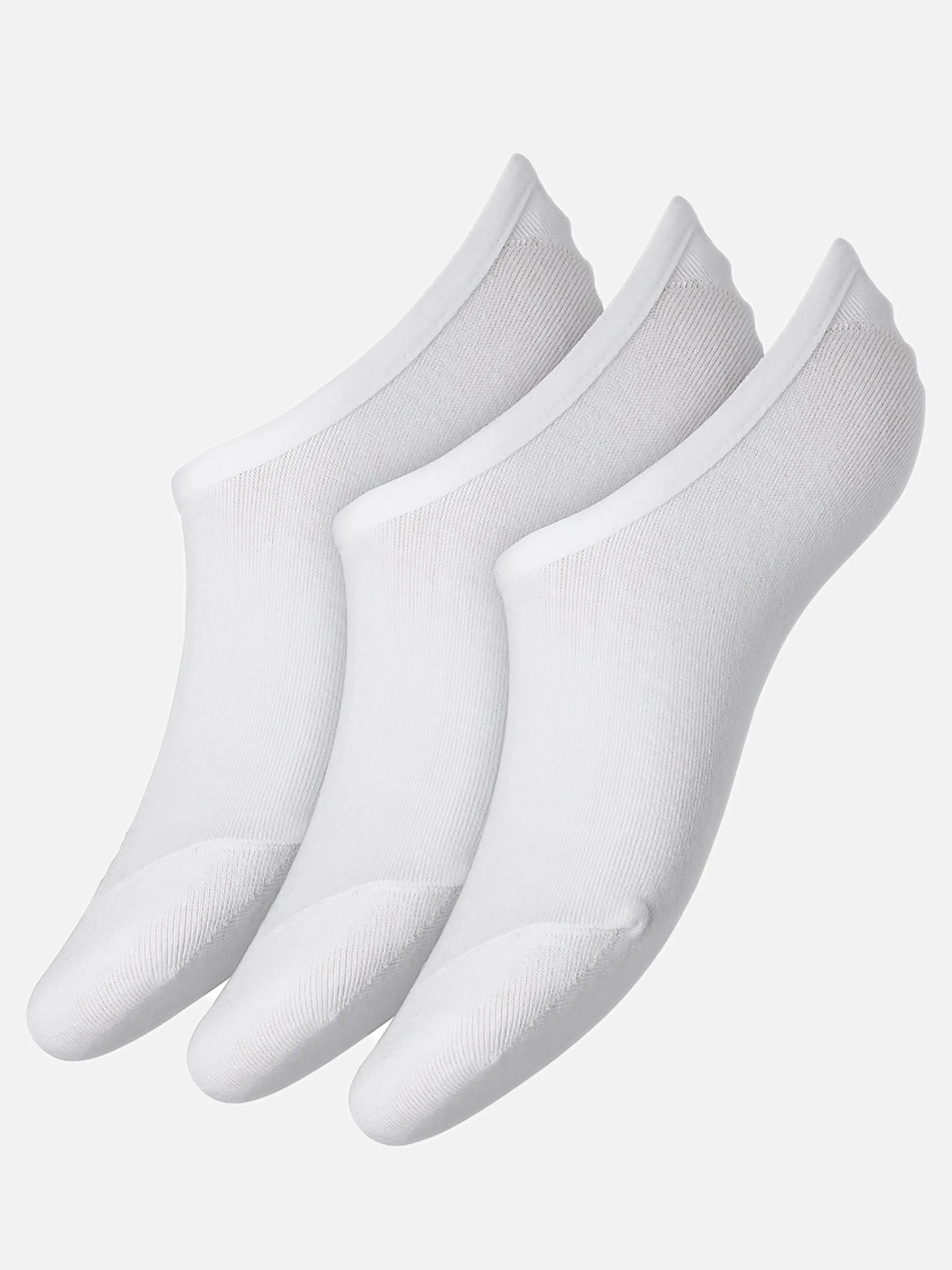 s.Oliver S25105 DAmen Footies 3er PAck Weiß 908706 0001 1