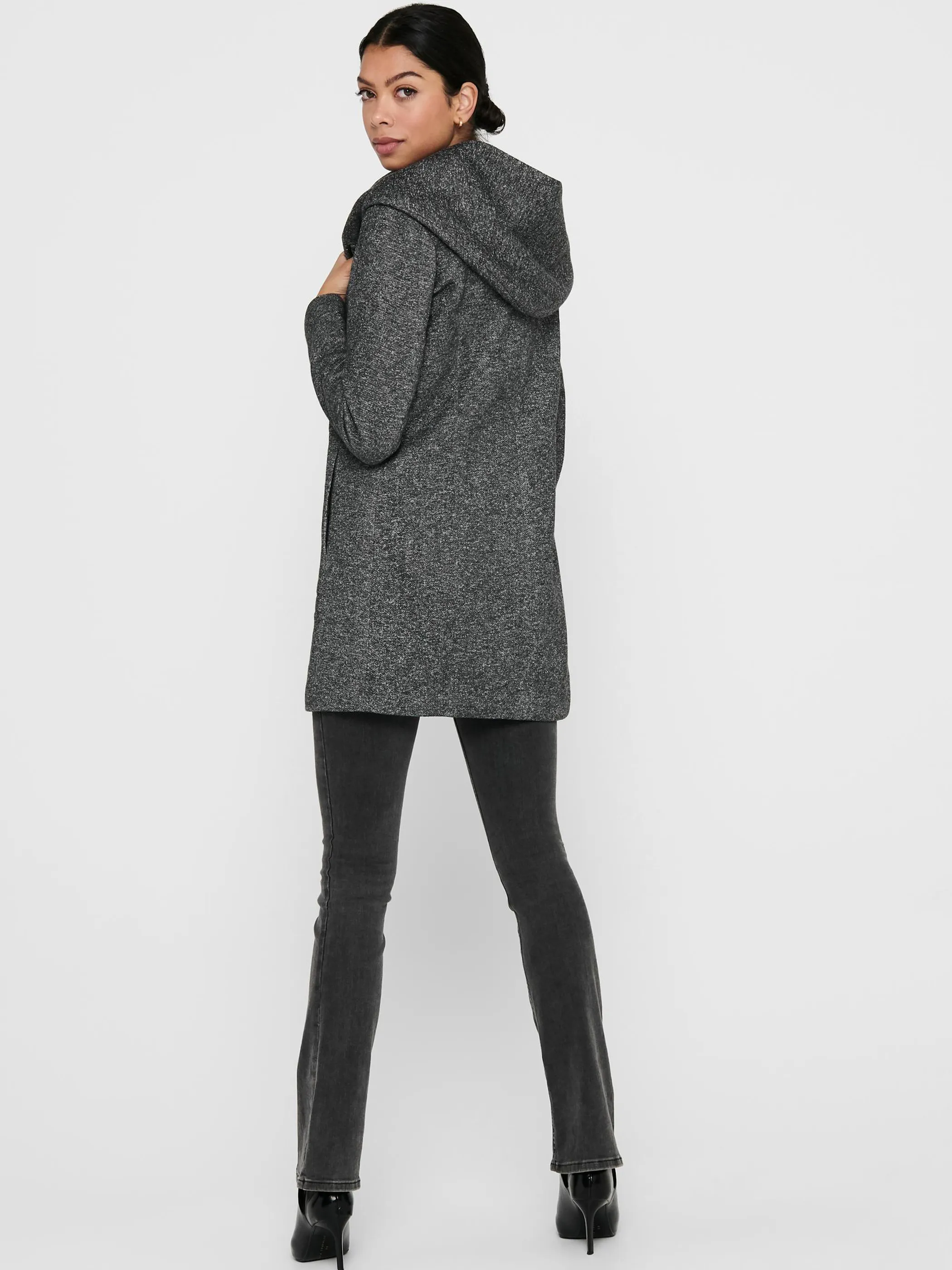 Only 15142911 onlSEDONA LIGHT COAT Grau 765104 179074 4