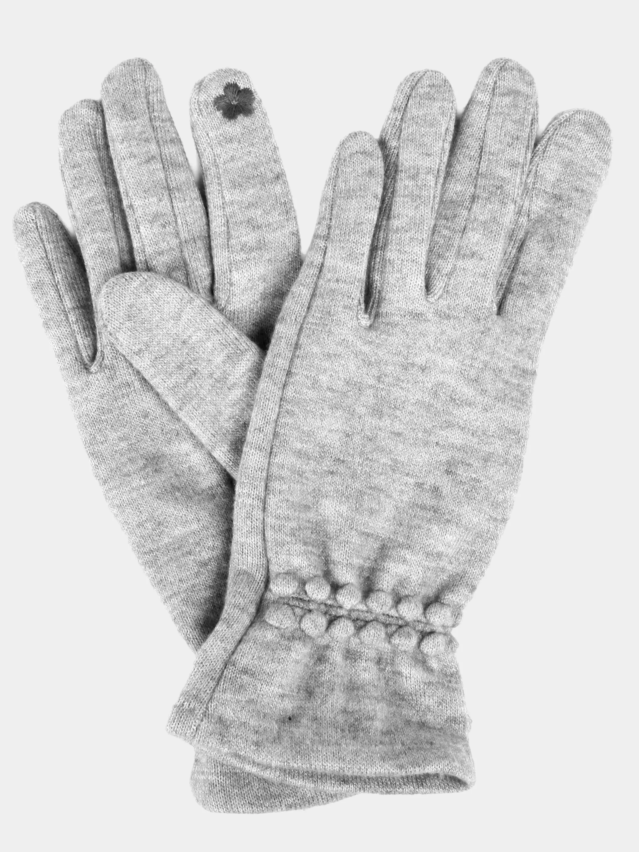 Lisa Tossa Da-Handschuhe m. Dekoration Grau 929436 GREYMEL 1