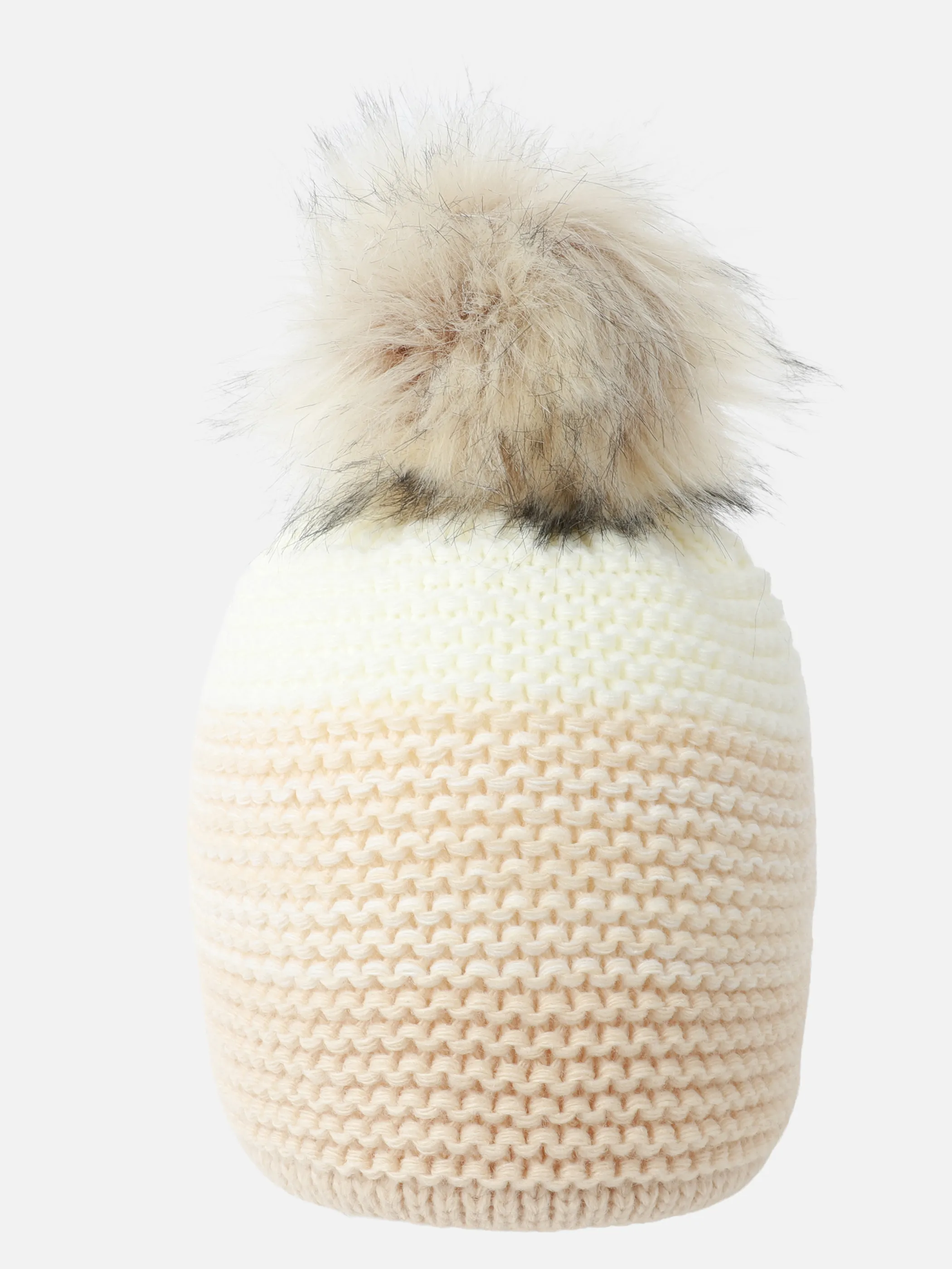 Grinario Sports Da-Mütze m. Bommel Beige 930794 BEIGE 1