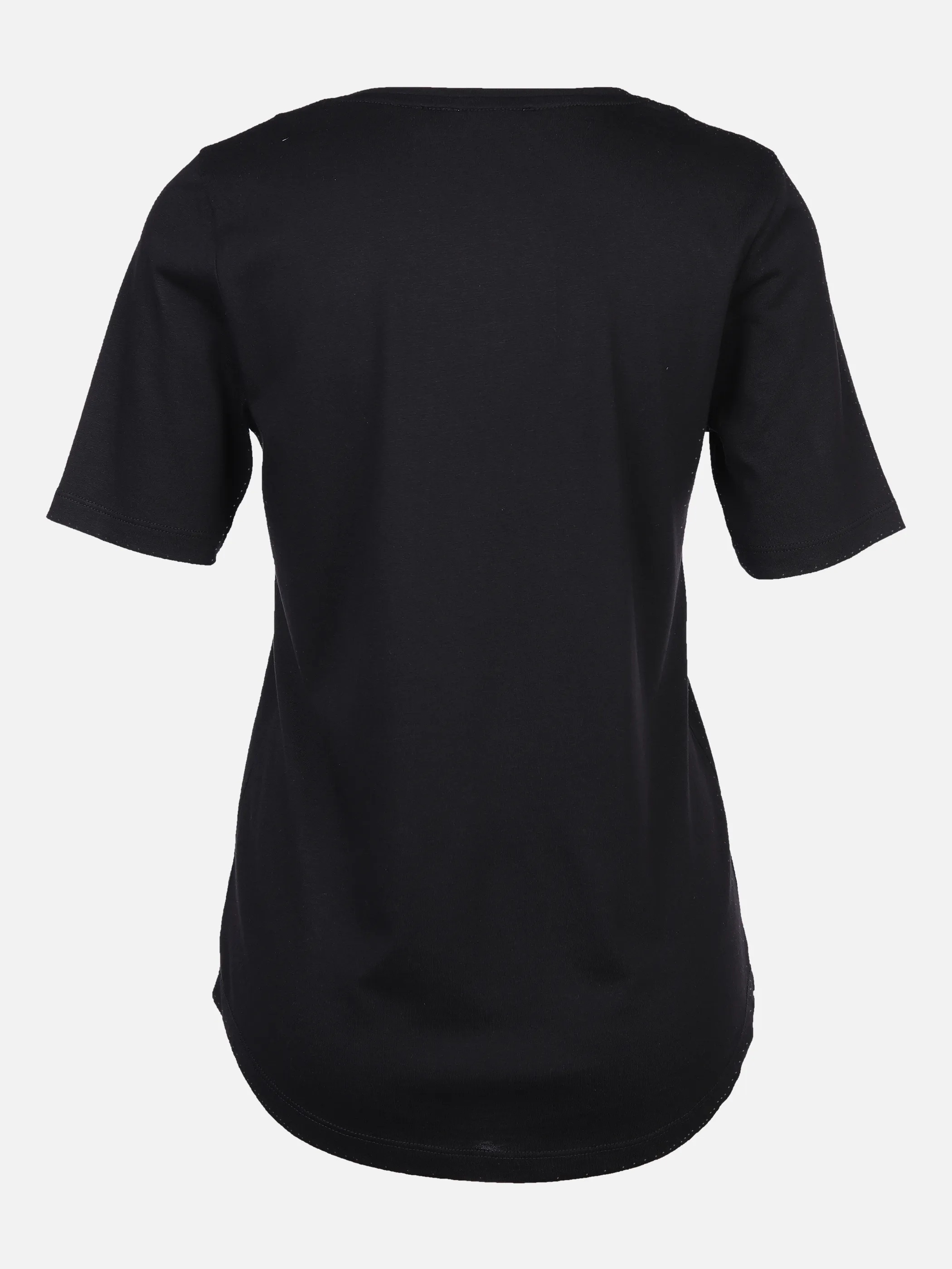 Lisa Tossa Da-T-Shirt mit Folienprint Schwarz 877570 SCHWARZ 2 Lisa Tossa Da-T-Shirt mit Folienprint Schwarz 877570 SCHWARZ 2