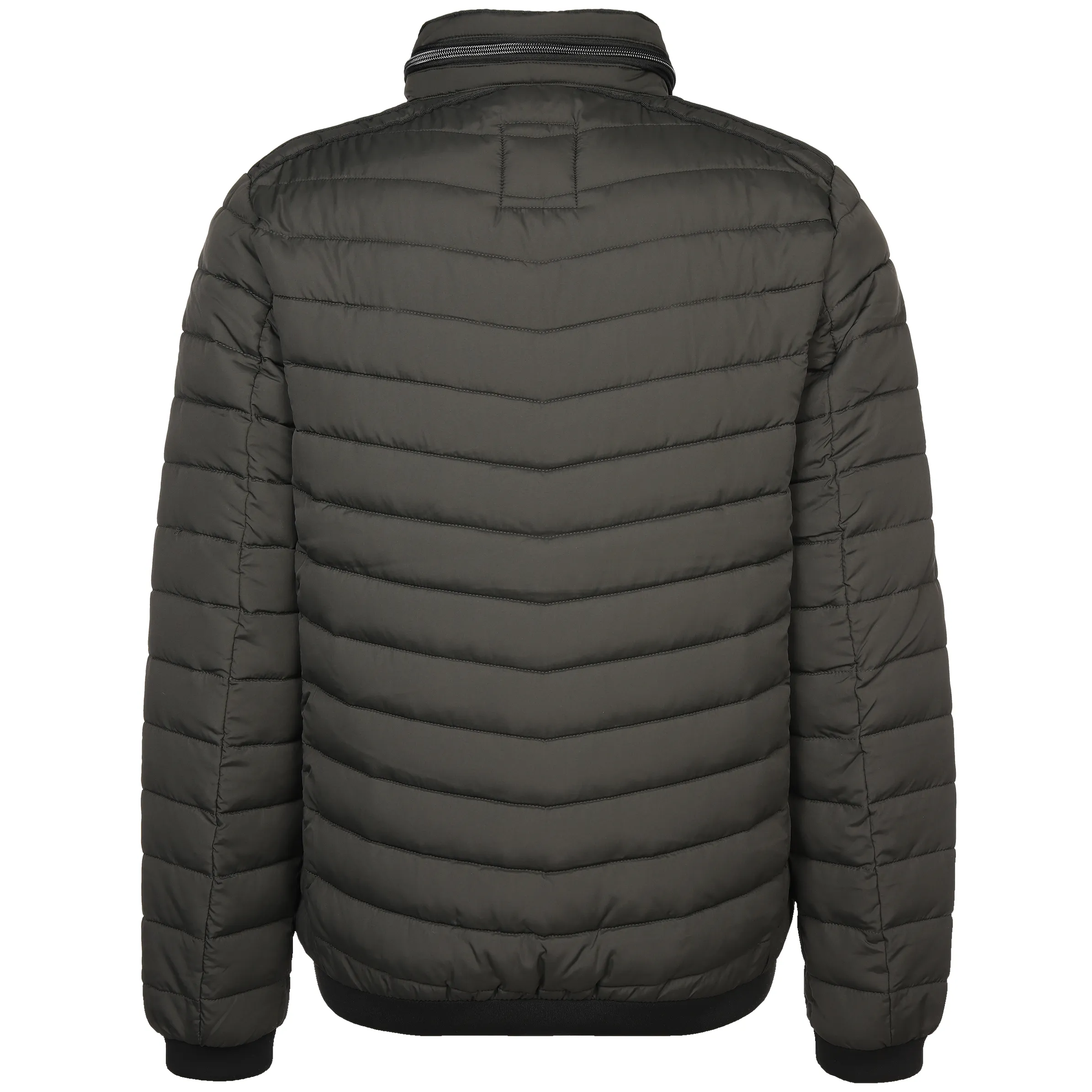 Jim Spencer He. Steppblouson melange scuba Grün 878837 OLIVE 2