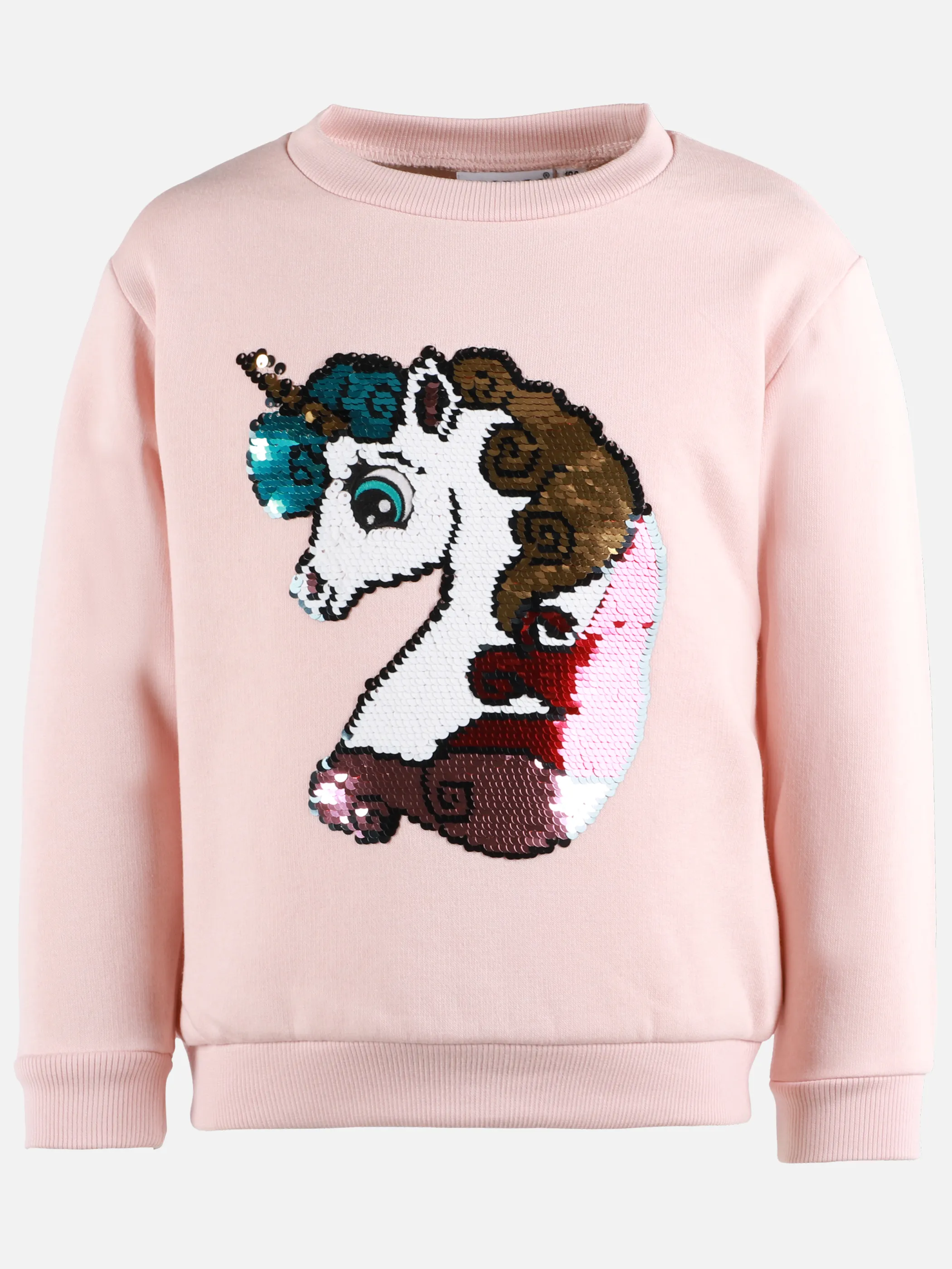 Stop + Go KM Sweatshirt mit wendbarem Einhorn in rosa Rosa 900300 ROSA 1