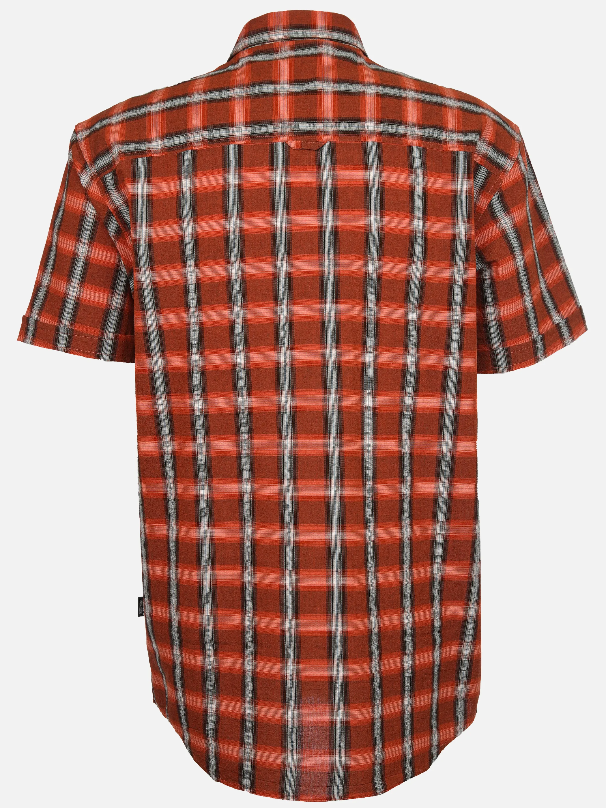 Jim Spencer He. Seersuckerhemd 1/2 Arm Orange 908753 ORANGE 2 Jim Spencer He. Seersuckerhemd 1/2 Arm Orange 908753 ORANGE 2