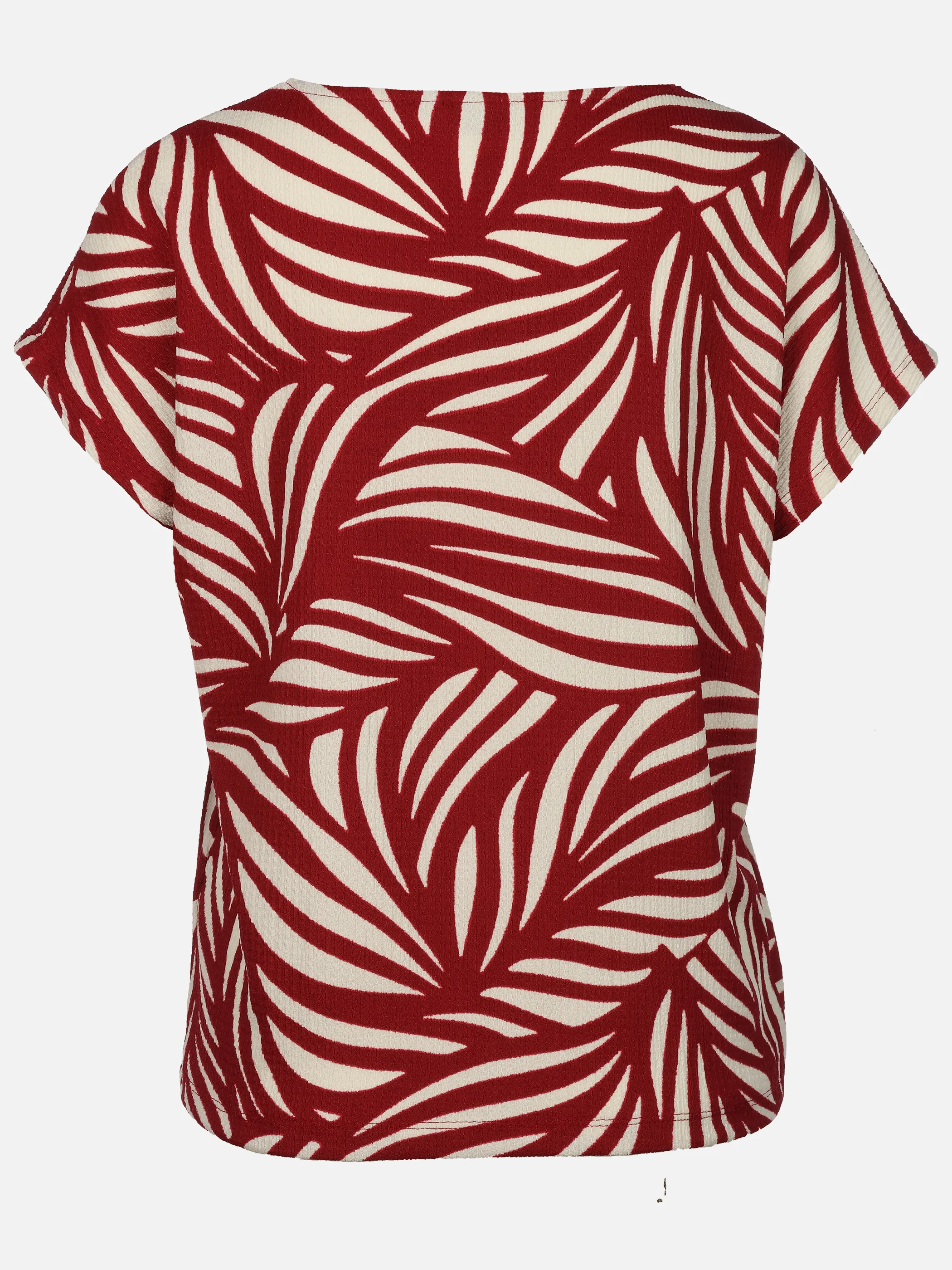 Lisa Tossa Da-Crepe-Shirt m. Print Rot 924894 RHUBARB 2
