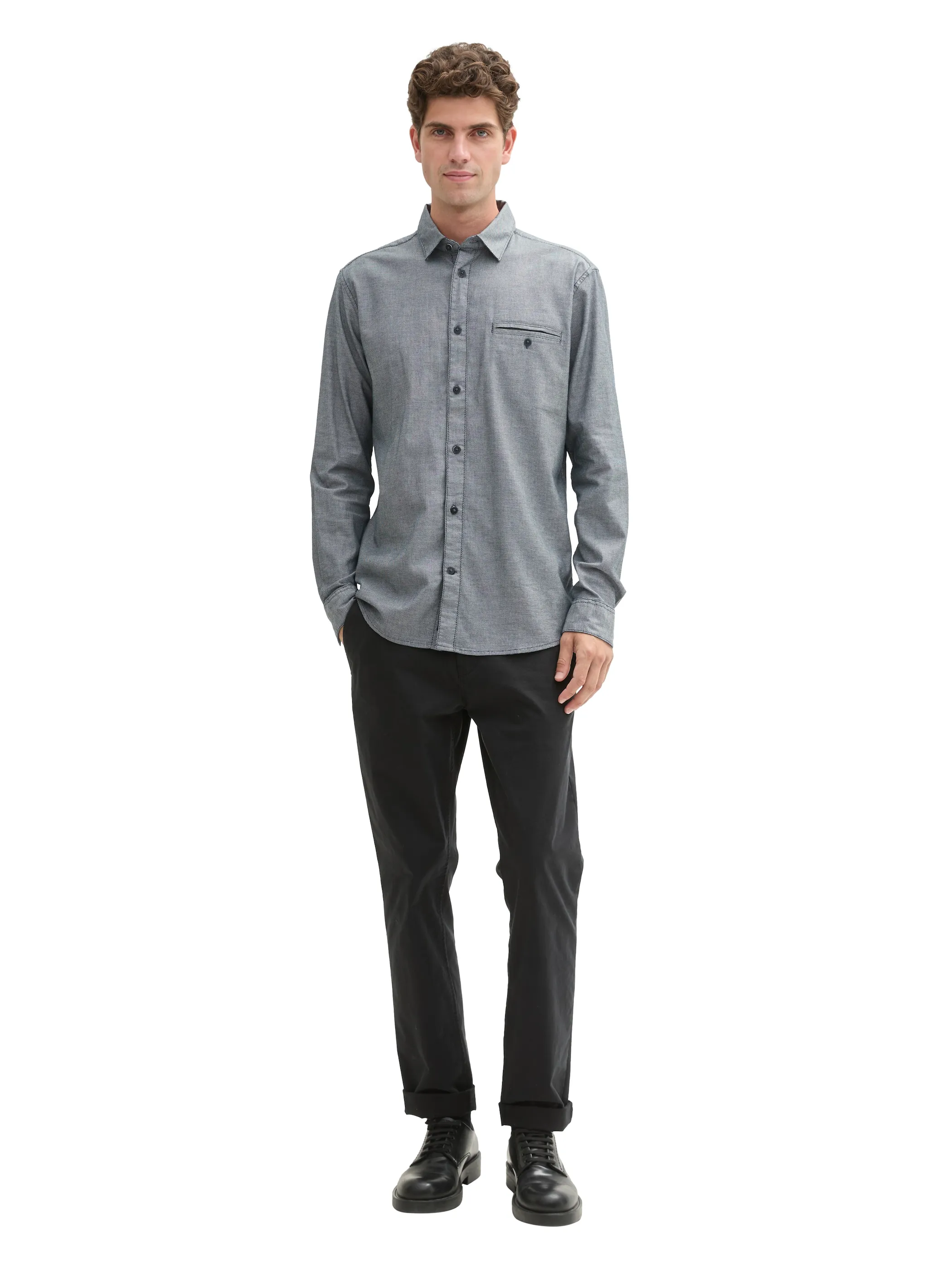 Tom Tailor 1043804 fitted structure stret Marine 903293 36661 4