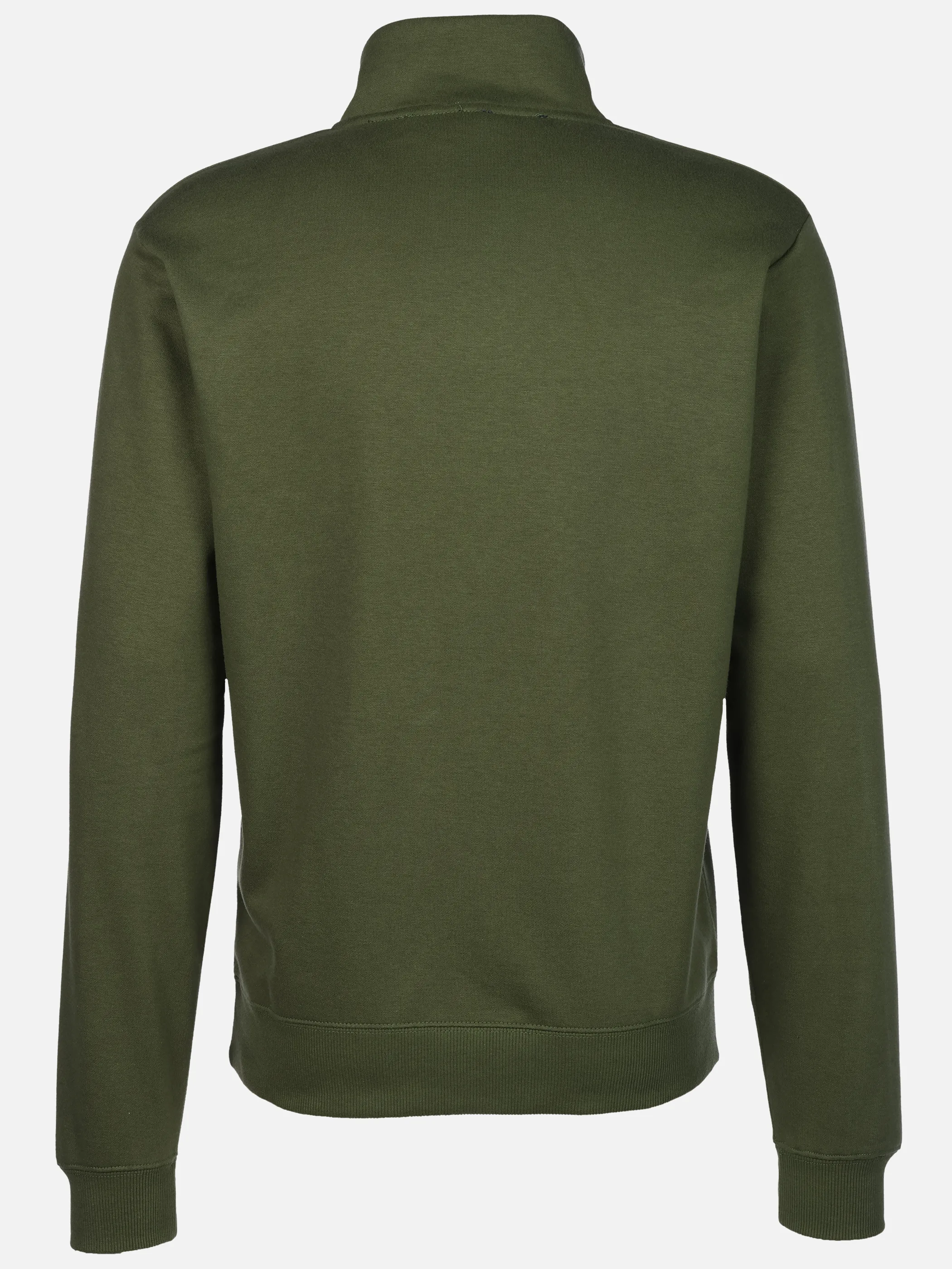 Harvey Miller He. Sweattroyer half zipp polo Oliv 918668 149OLIVE 2