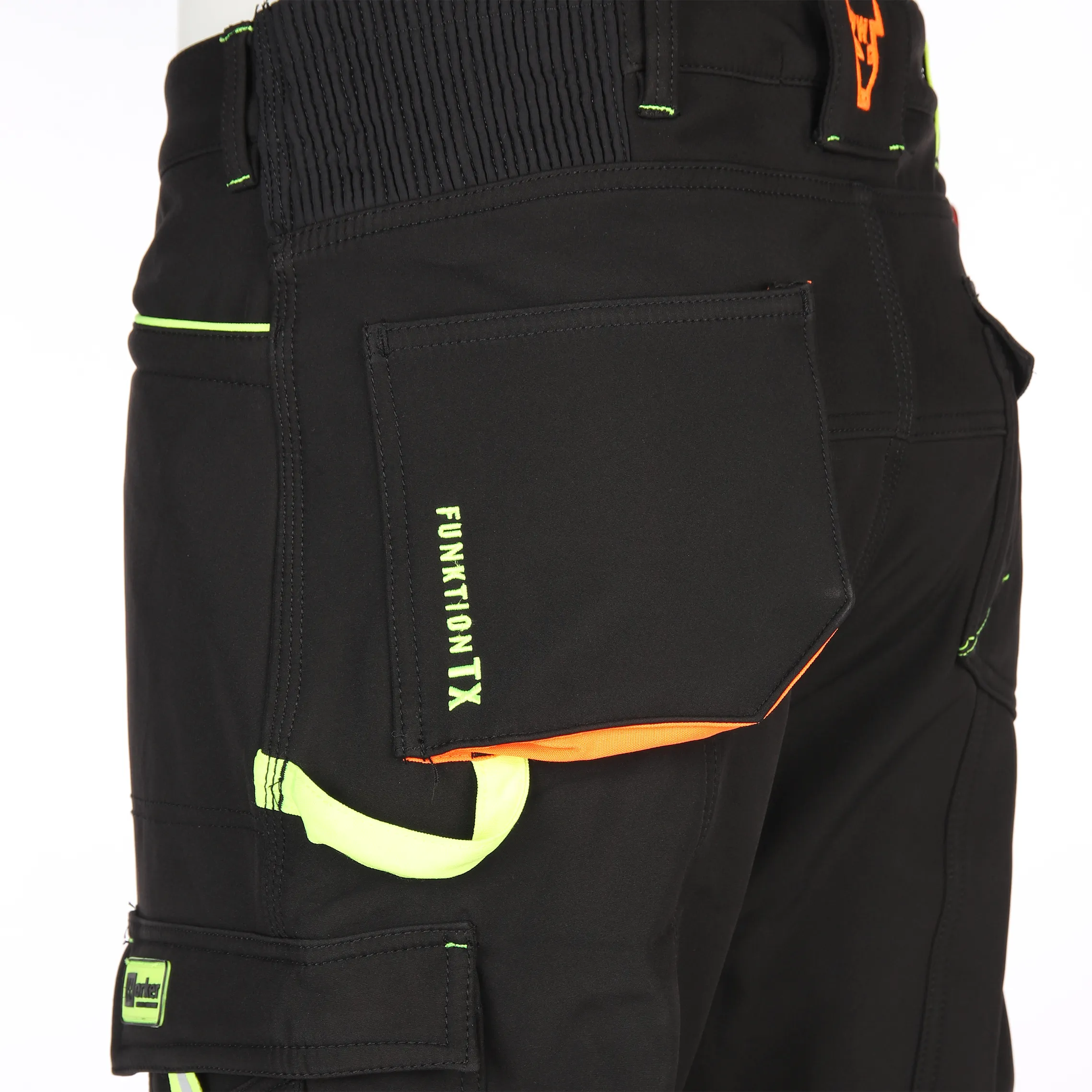 Worker He. Softshell-Arbeitshose Schwarz 882932 BLACK 4