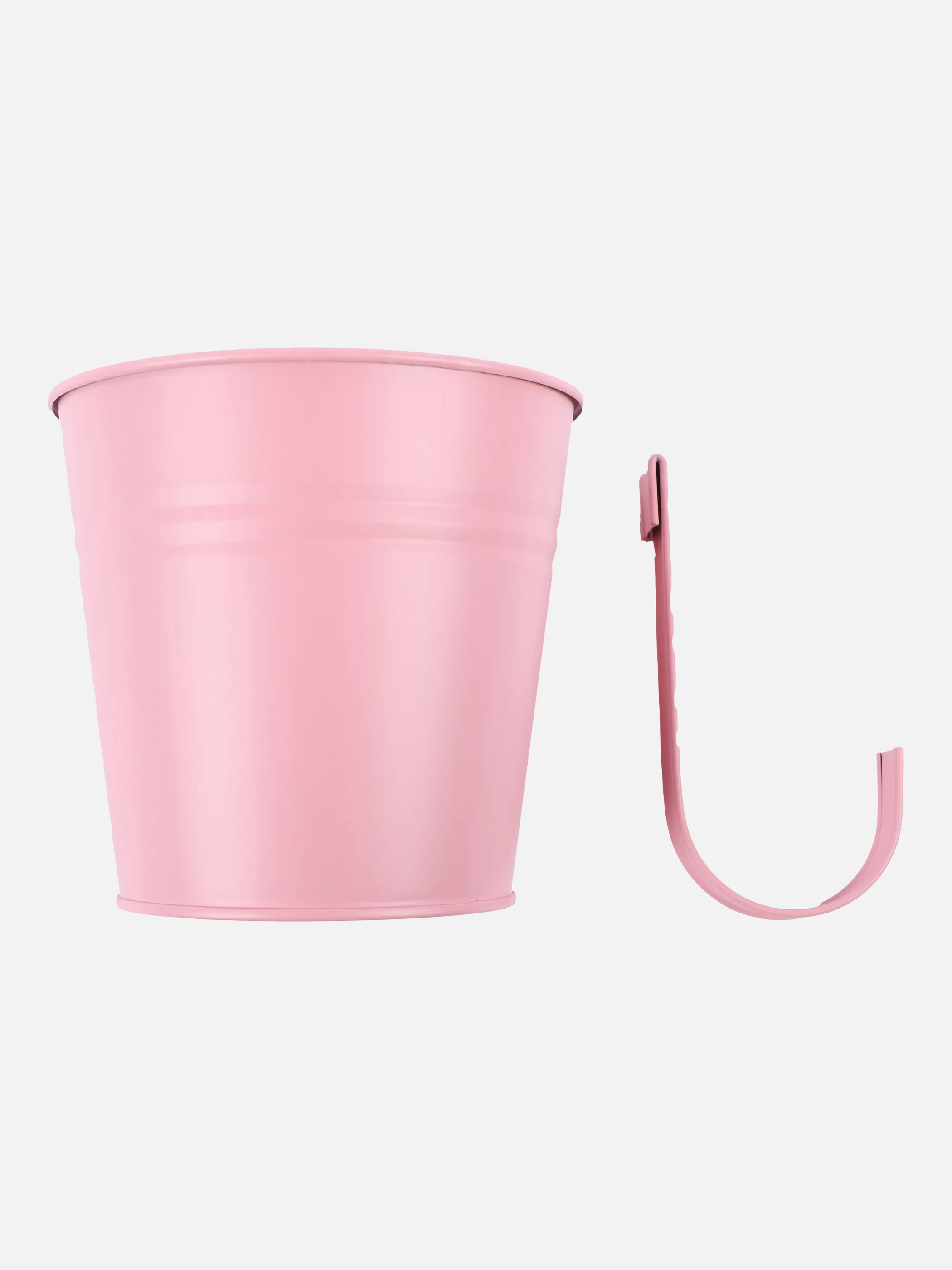 Deko Artikel Übertopf zum Hängen Pastell Rosa 861216 ROSE 2