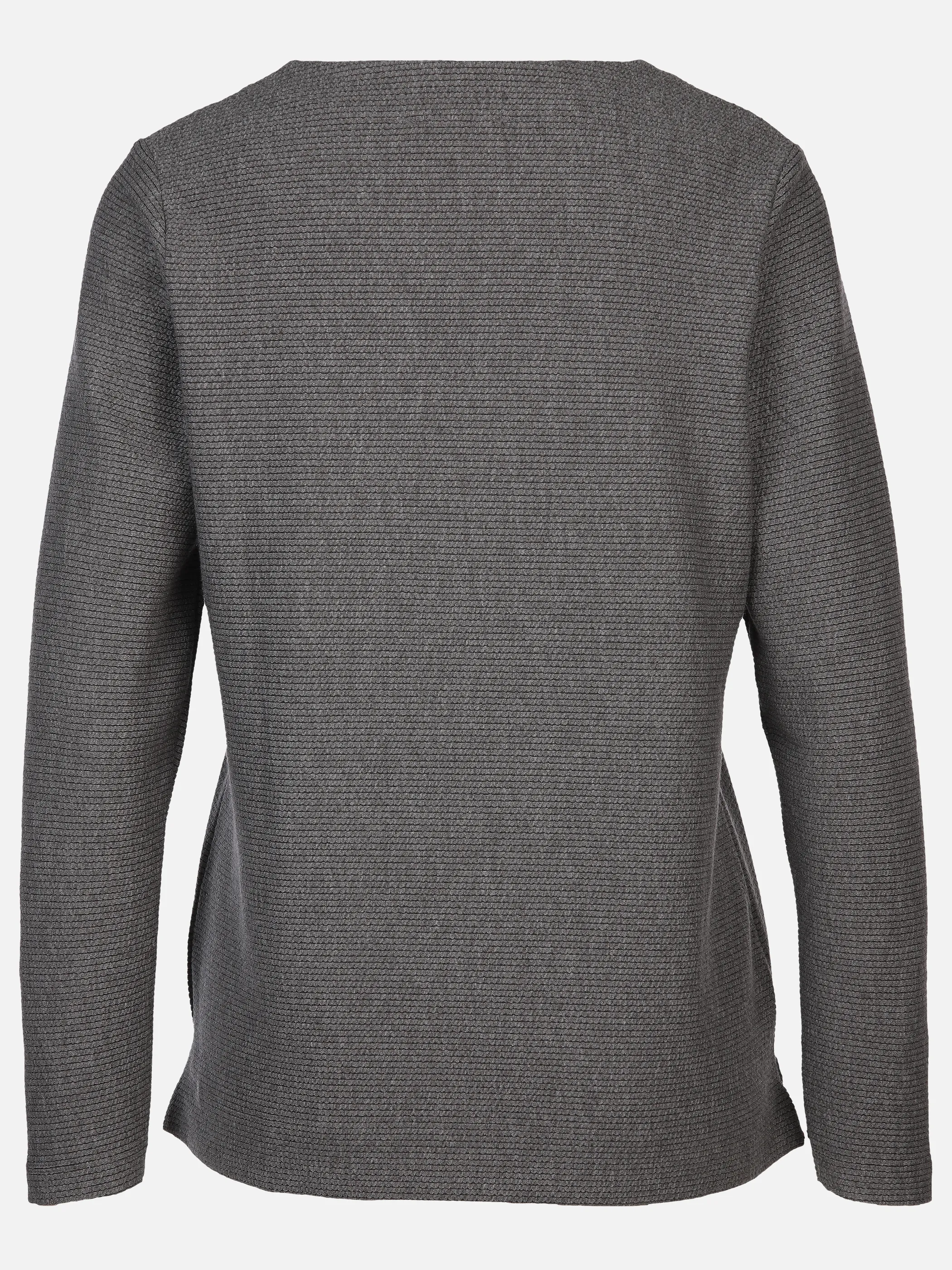 Lisa Tossa Da-Jacquard-Sweatshirt Rundhal Grau 849594 ANTHRA MEL 2 Lisa Tossa Da-Jacquard-Sweatshirt Rundhal Grau 849594 ANTHRA MEL 2