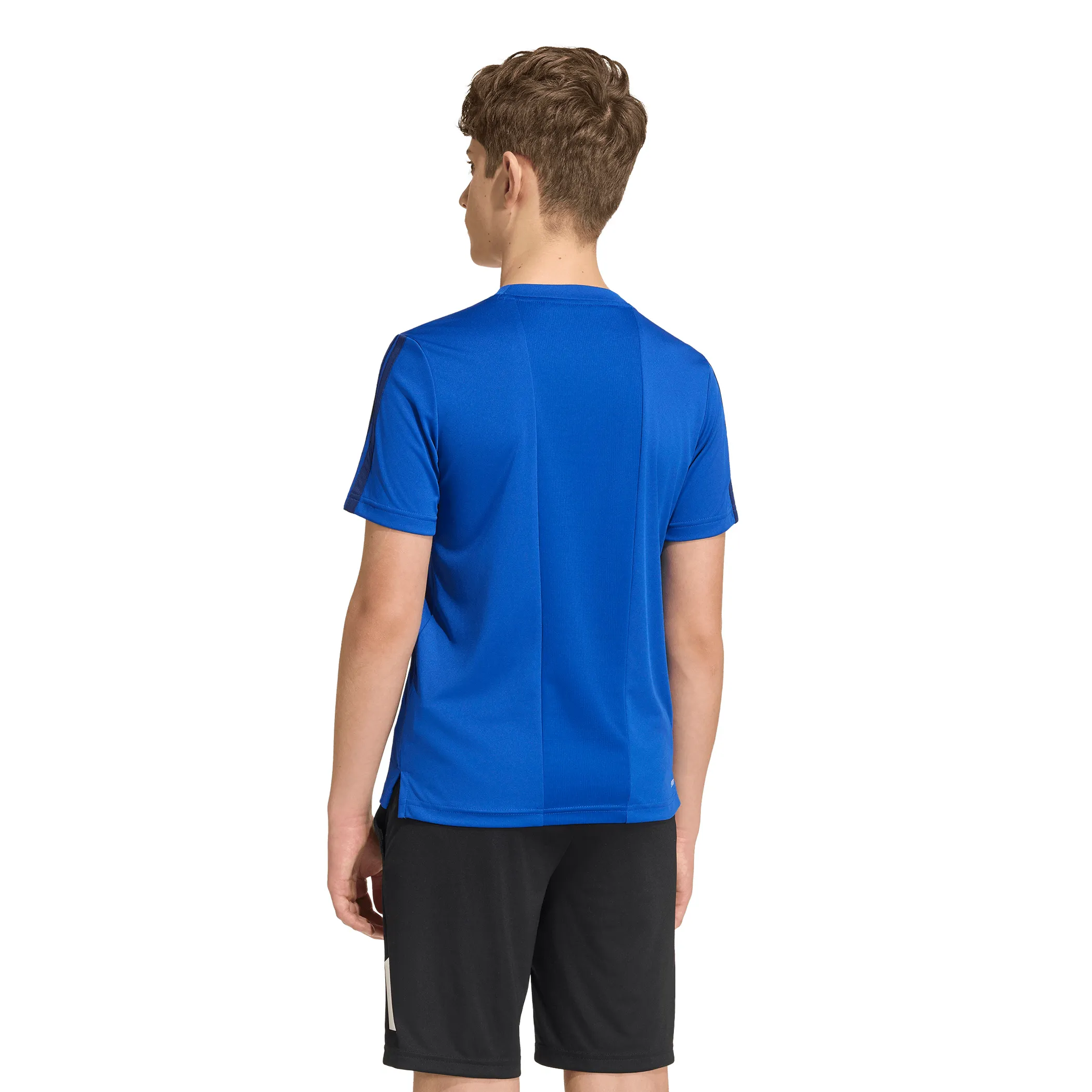 Adidas KT1718 TB-T-Shirt TRAIN ESS 3S Blau 929532 000 2