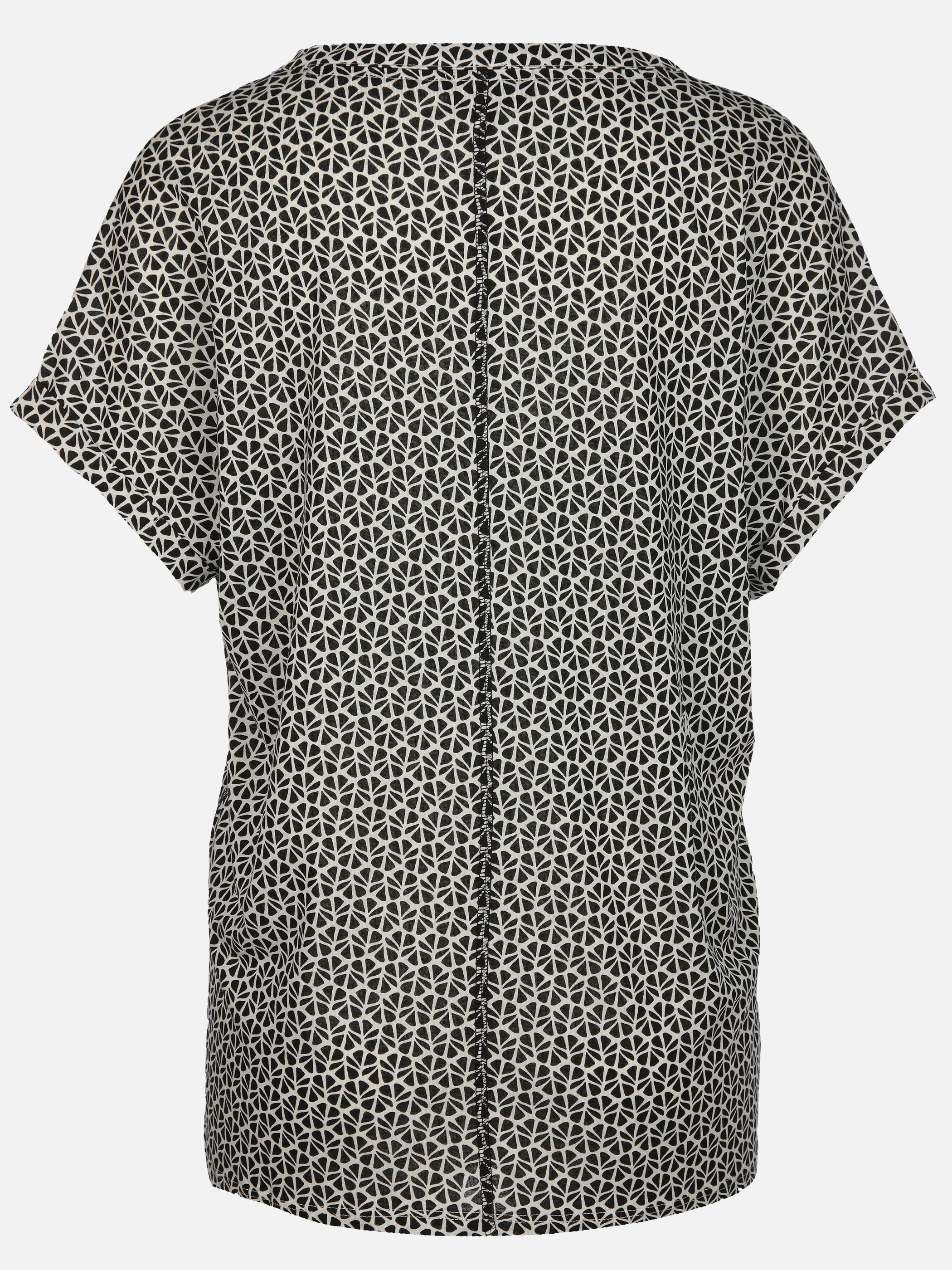 Sure Da-Shirt m. Alloverprint Schwarz 907367 SW 2