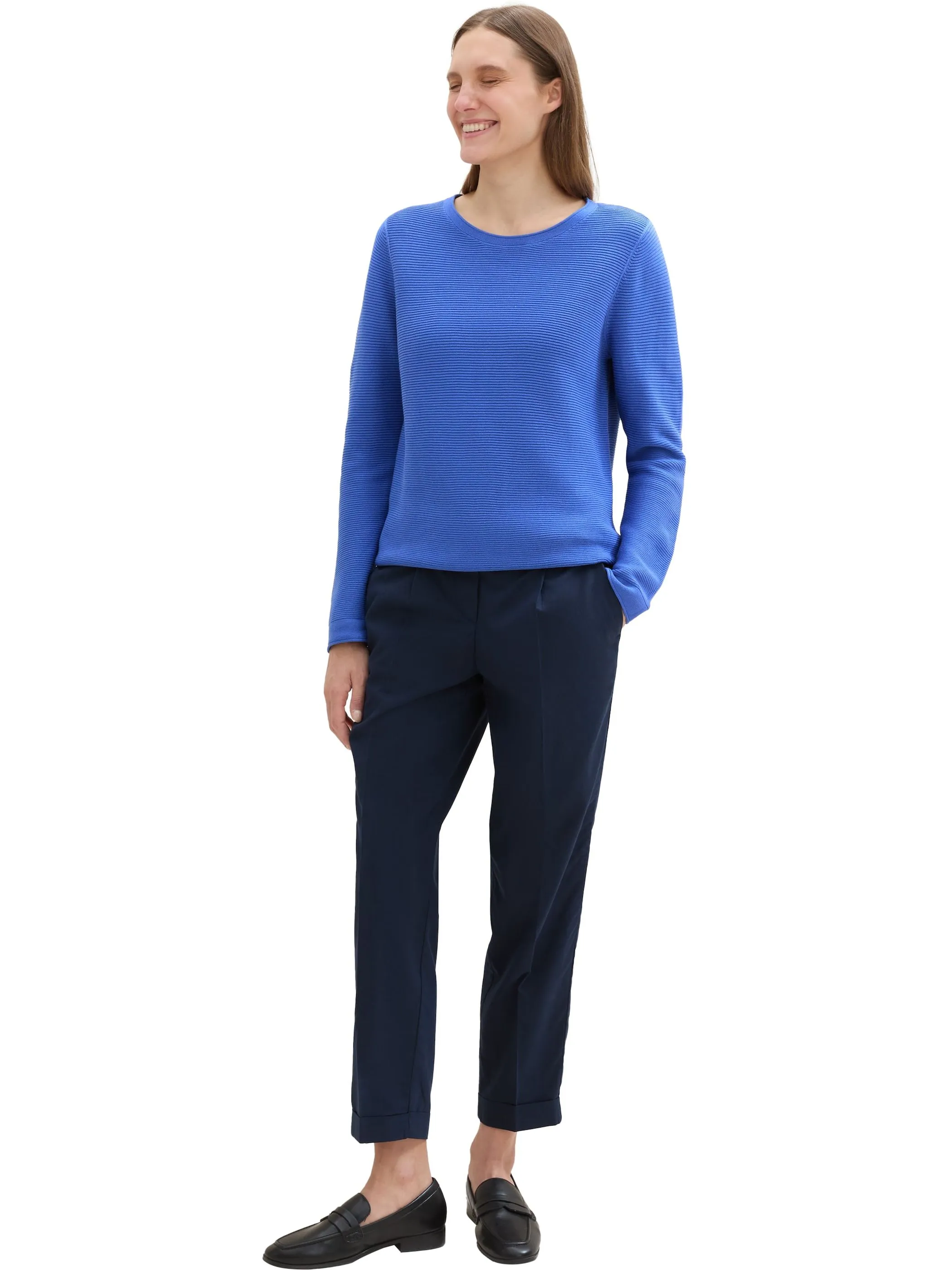 Tom Tailor 1016350 NOS sweater new ottoma Blau 827729 10619 5
