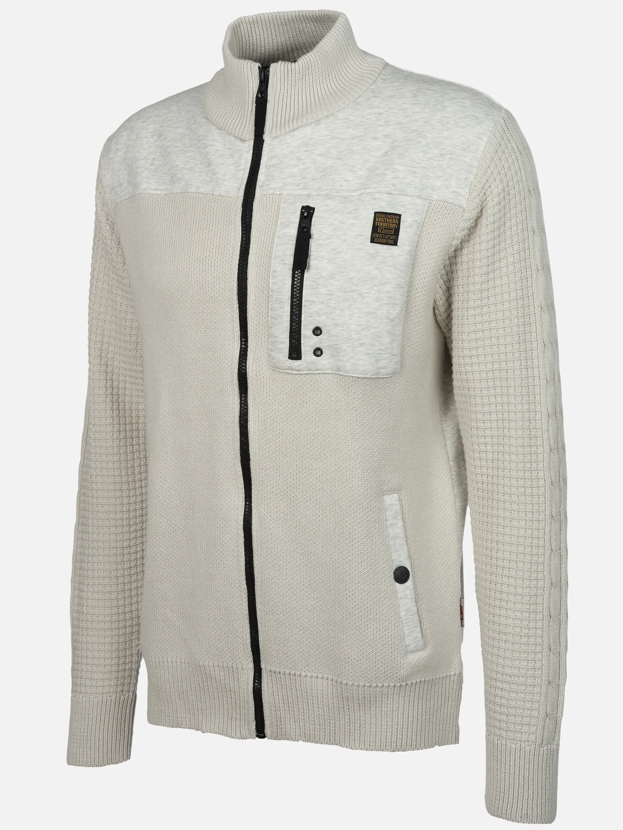 Southern Territory He. Sweatjacke Hybrid Batch Weiß 931976 OFFWHITE 3