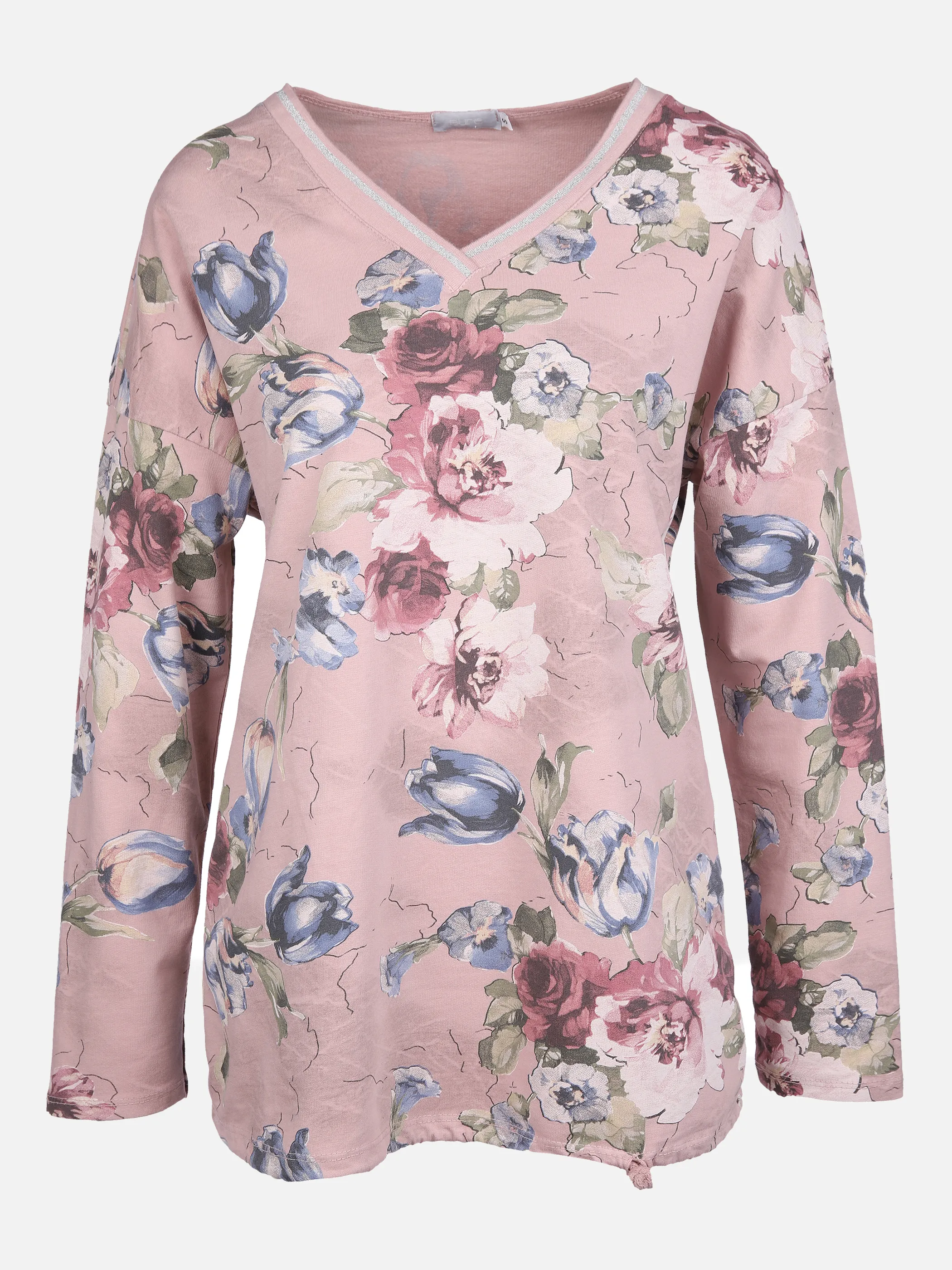 Sure Da-Shirt m. Blumenprint Rosa 862773 ROSE 1