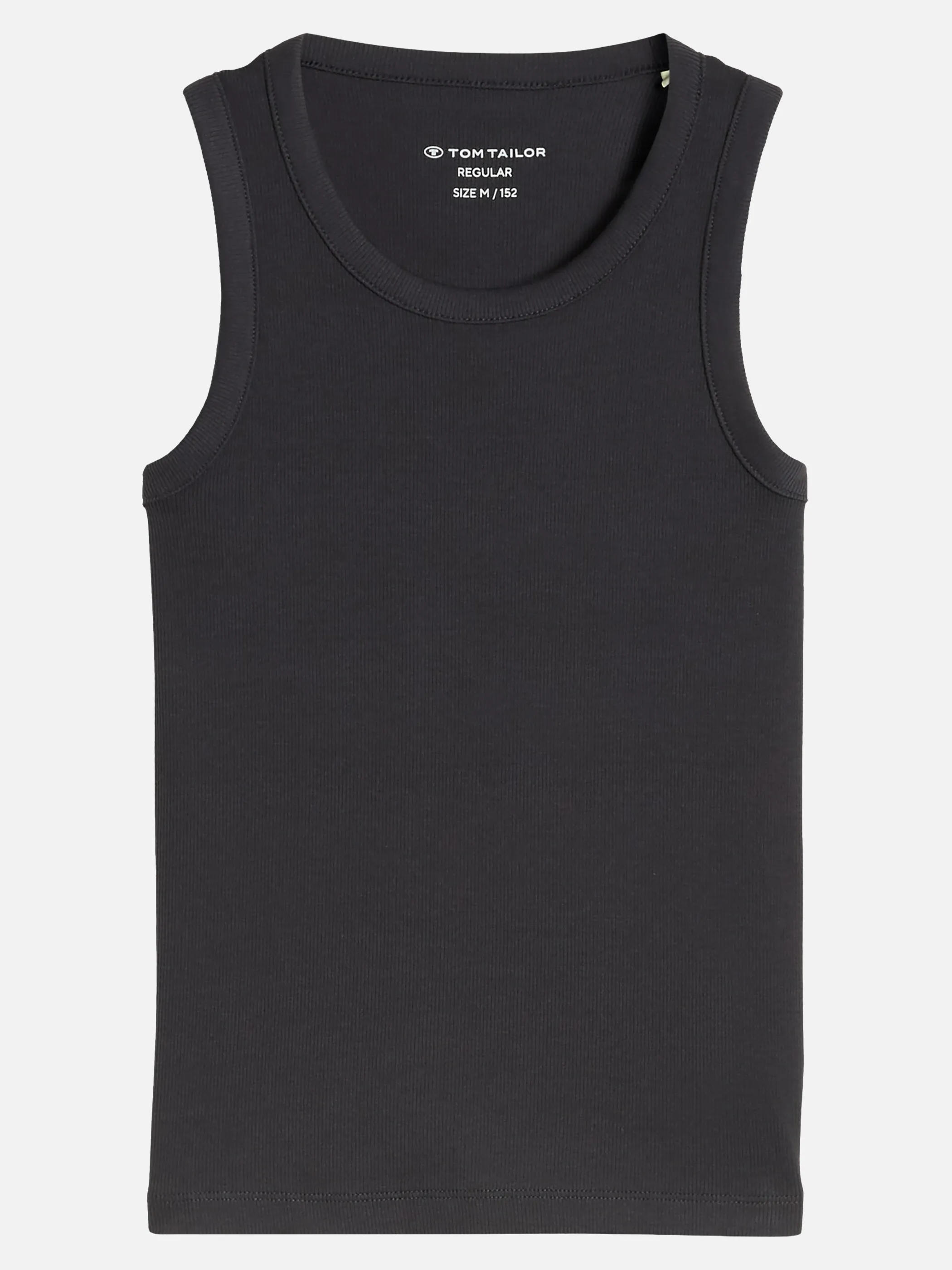 Tom Tailor 1053437 basic rib top Grau 934449 29476 1