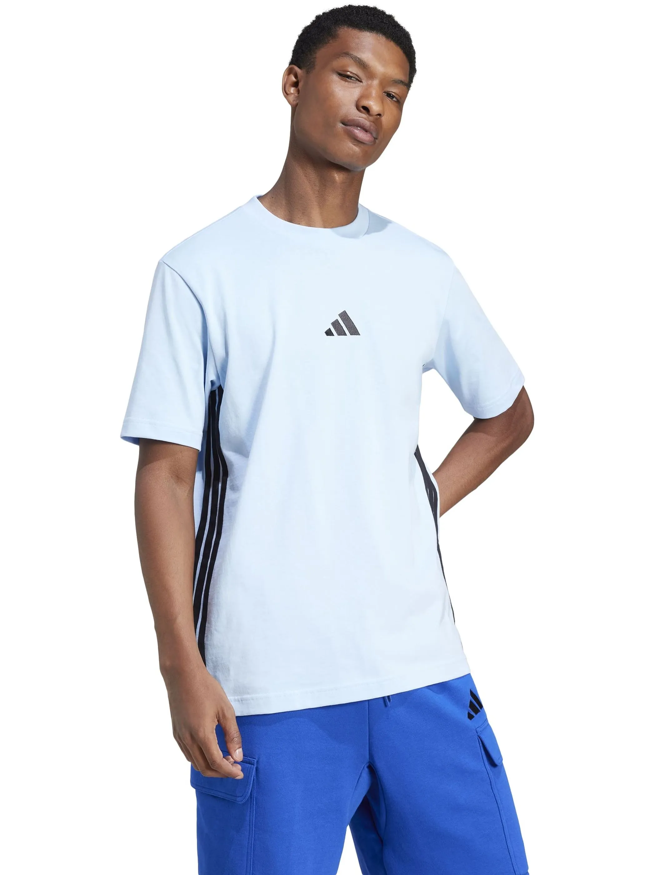Adidas JE6397 He-T-Shirt 3S h.blau Blau 904895 000 5