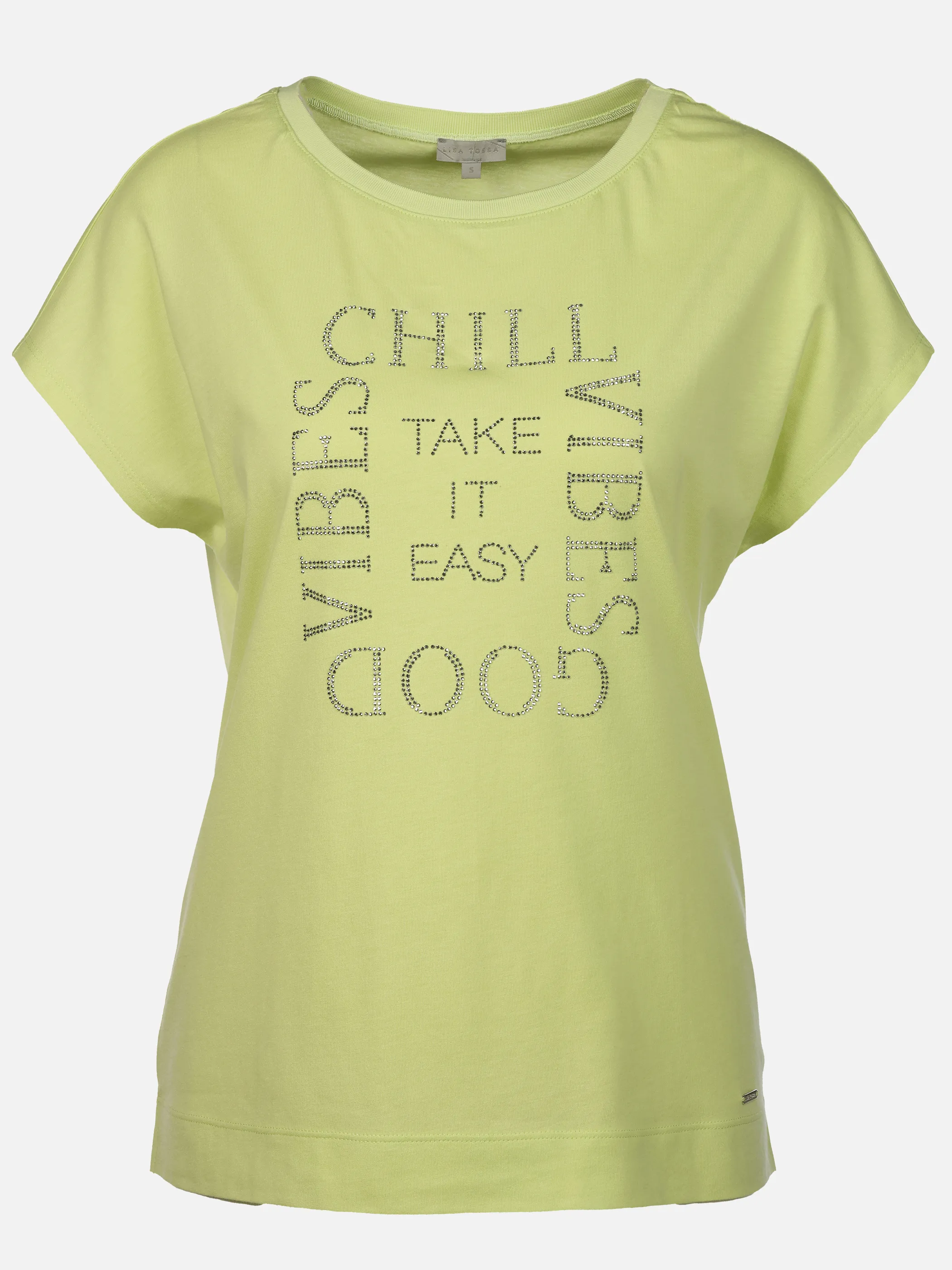 Lisa Tossa Da-T-Shirt m. Straßapplikation Grün 926178 LIME 1