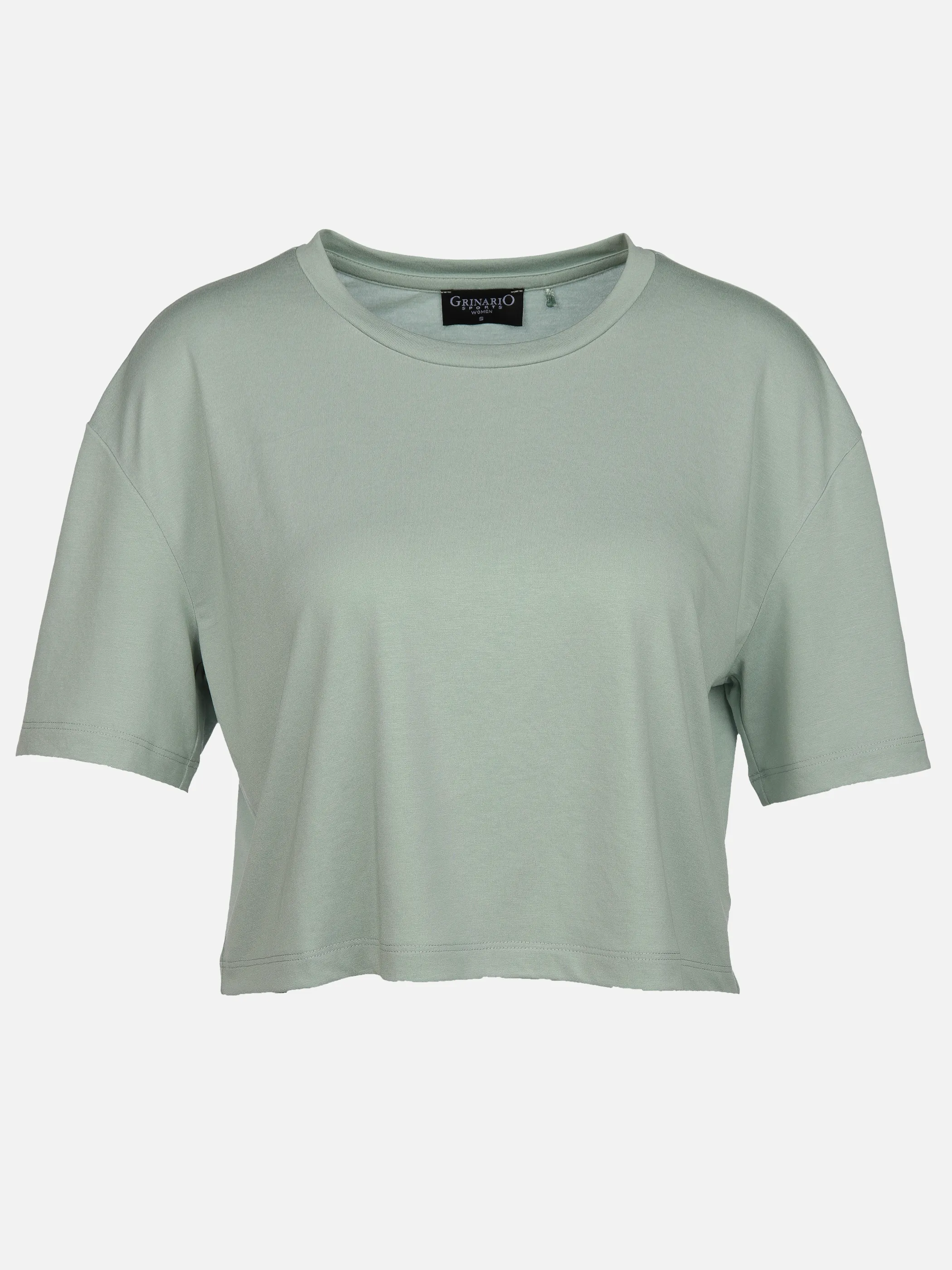 Grinario Sports Da-TShirt oversized, cropped Grau 905950 15-4706 1