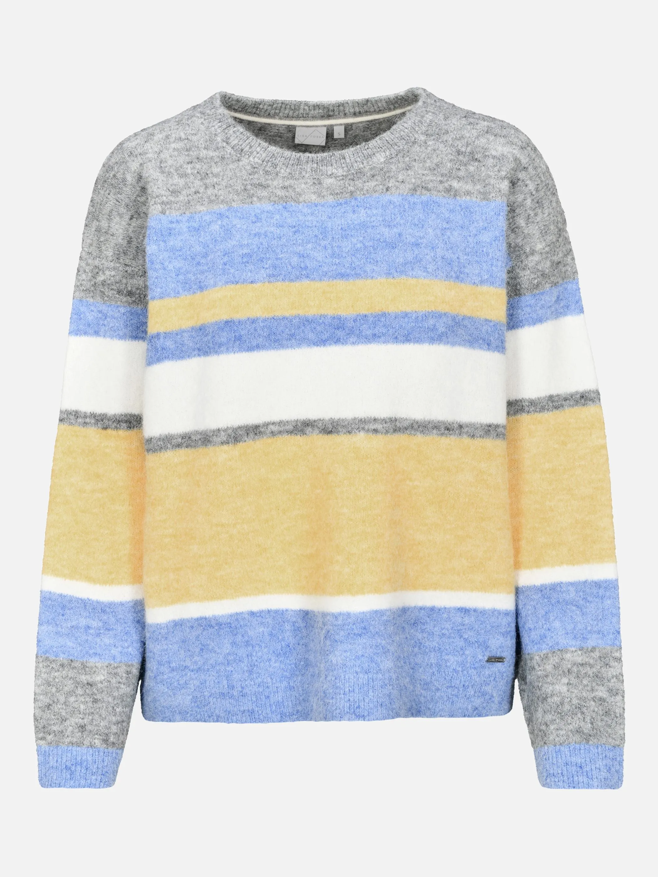 Lisa Tossa Da-Multicolor striped Pullover Gelb 933628 344 1