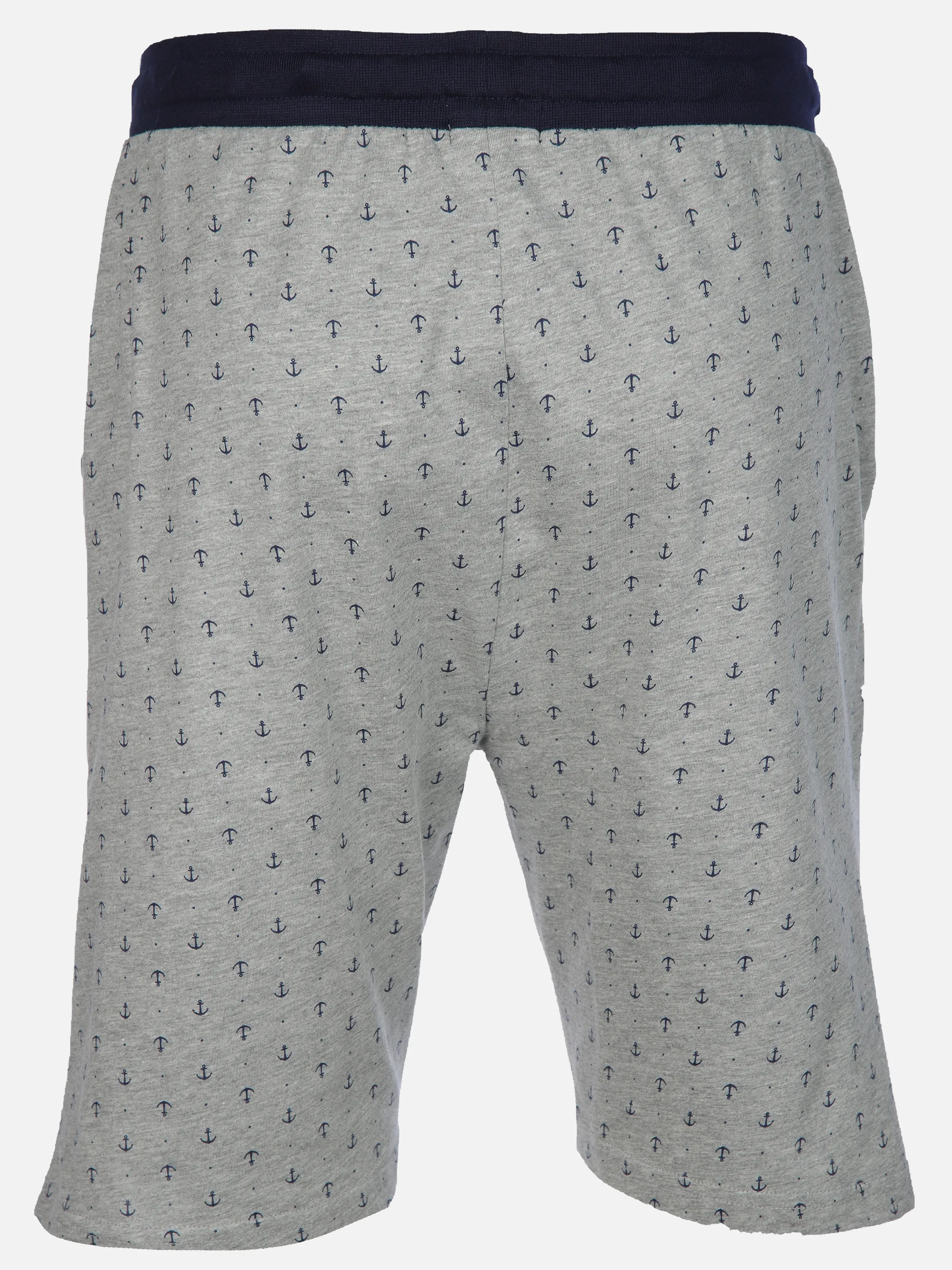Phil+Co He. Schlafbermuda mit Druck Grau 906804 GRAU 2