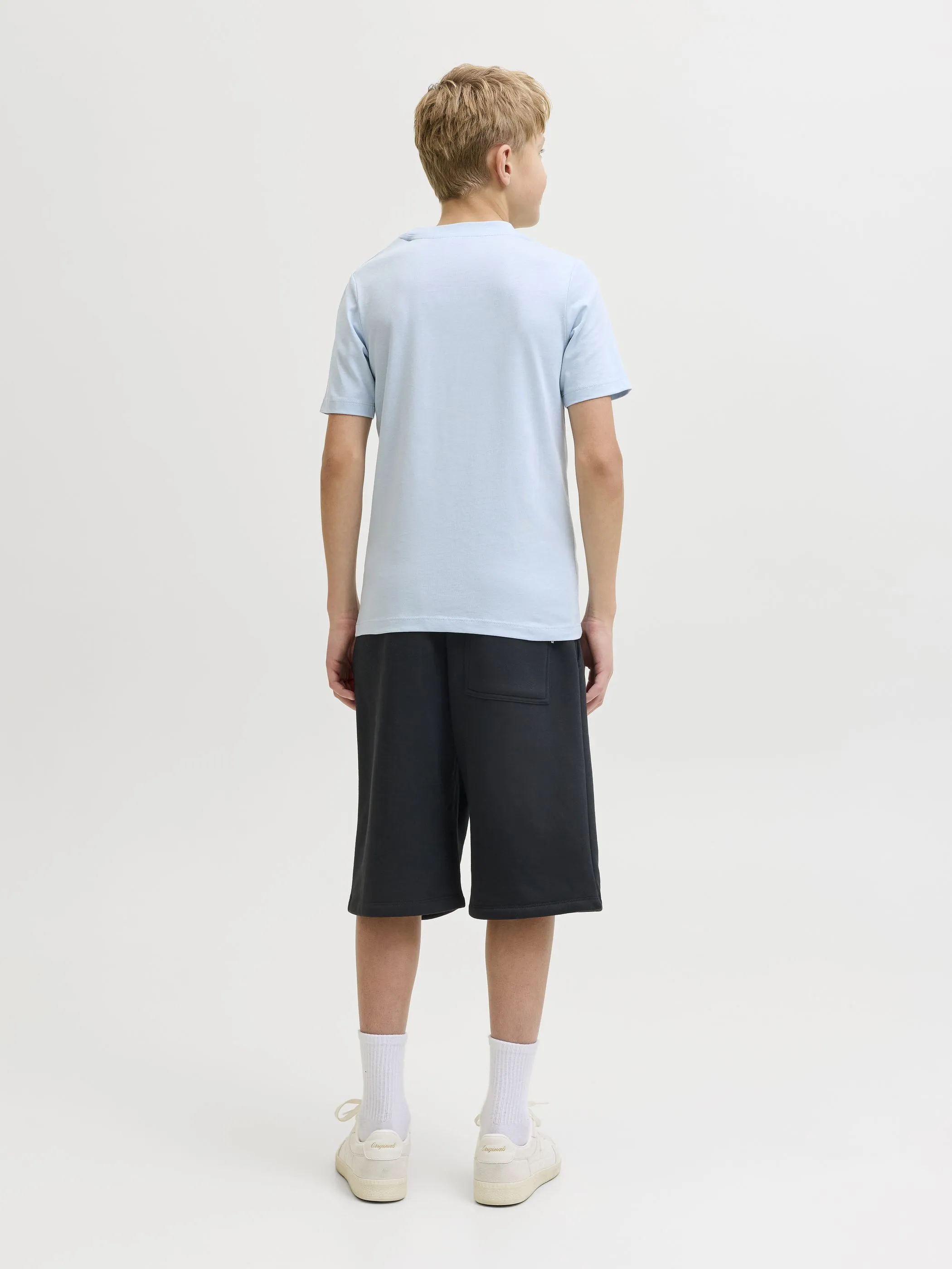 Jack&Jones Junior 12293006 JPSTOWEN FALLS SWEAT Schwarz 924469 178012 2