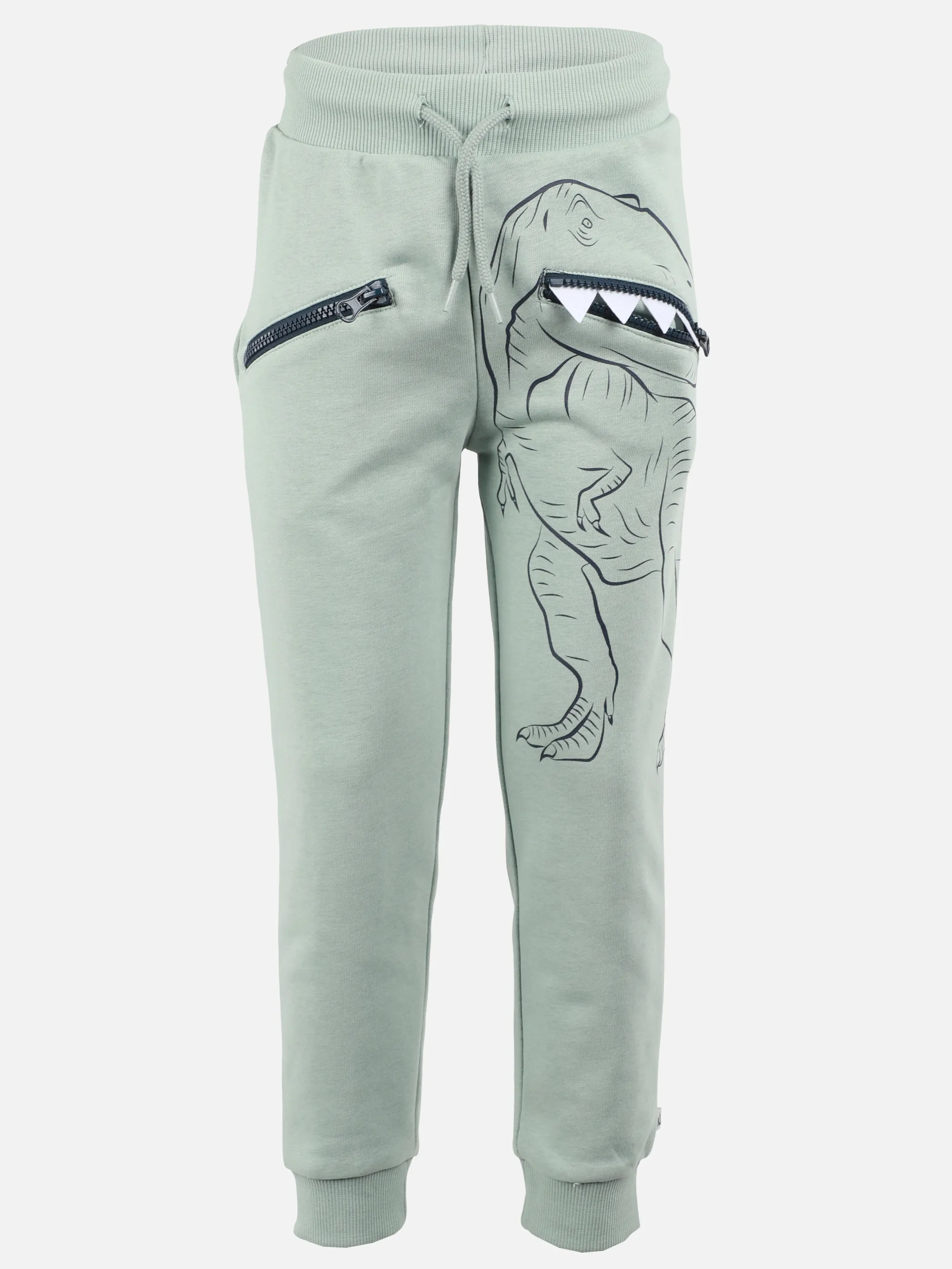 One Way MB Jogghose mit dino print am linken bein in blau Blau 922280 BLACK 1