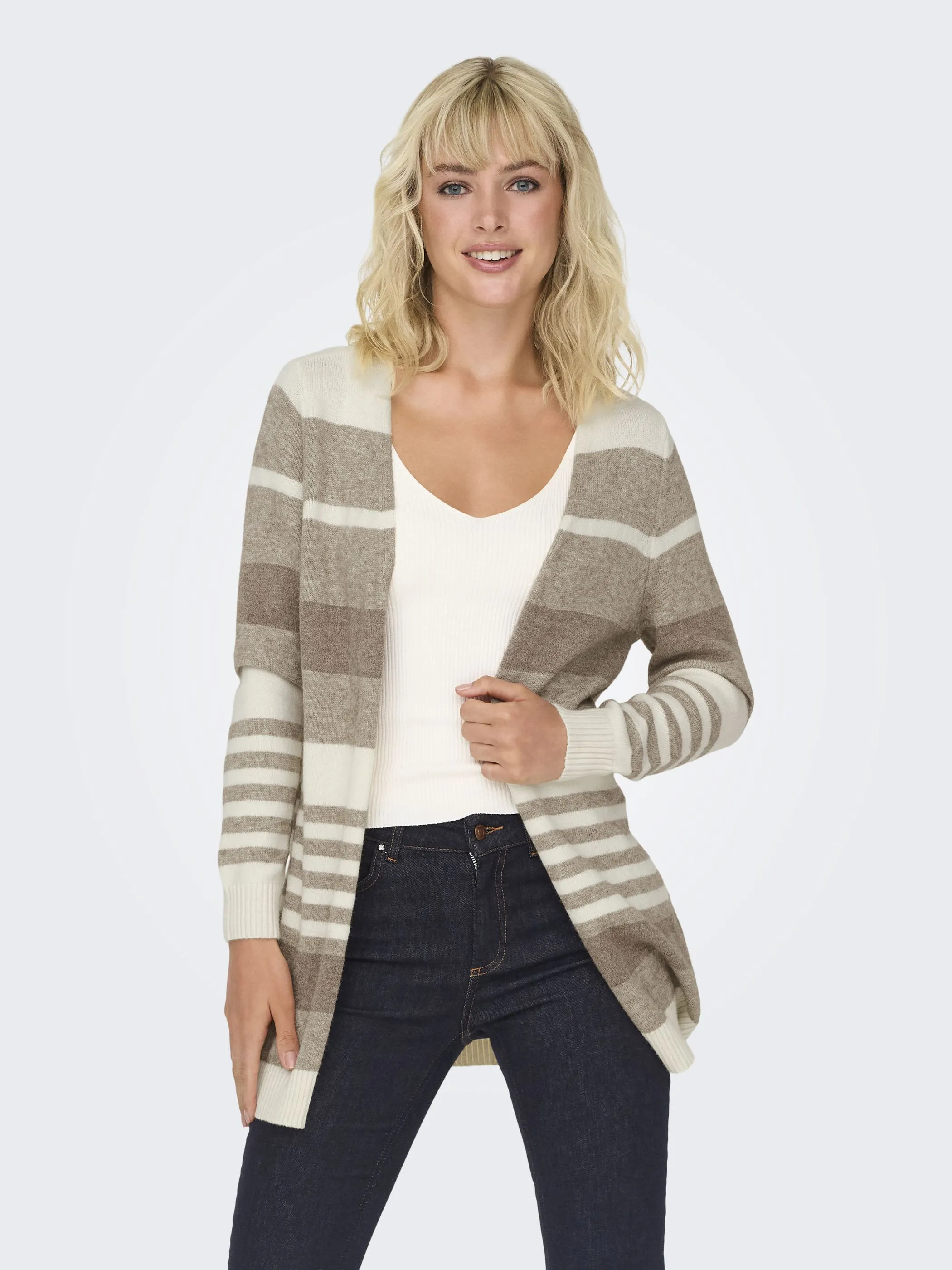 Only 15174274 ONLLESLY L/S OPEN CAR Braun 827401 196844005 3