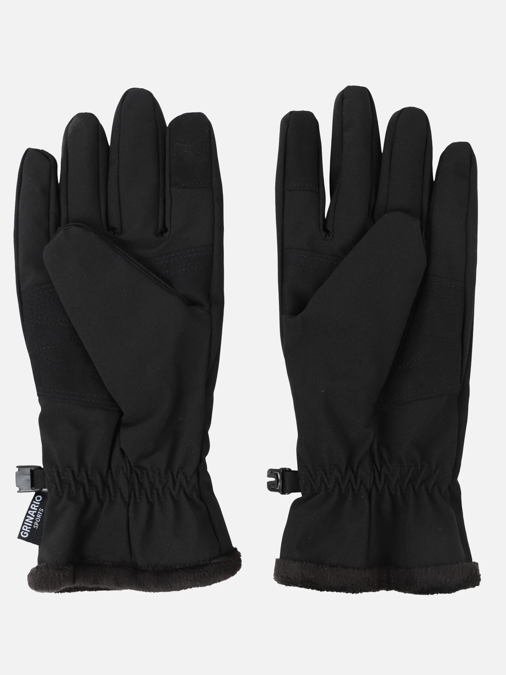 Grinario Sports Da-Ski Handschuhe Schwarz 929462 BLACK 2
