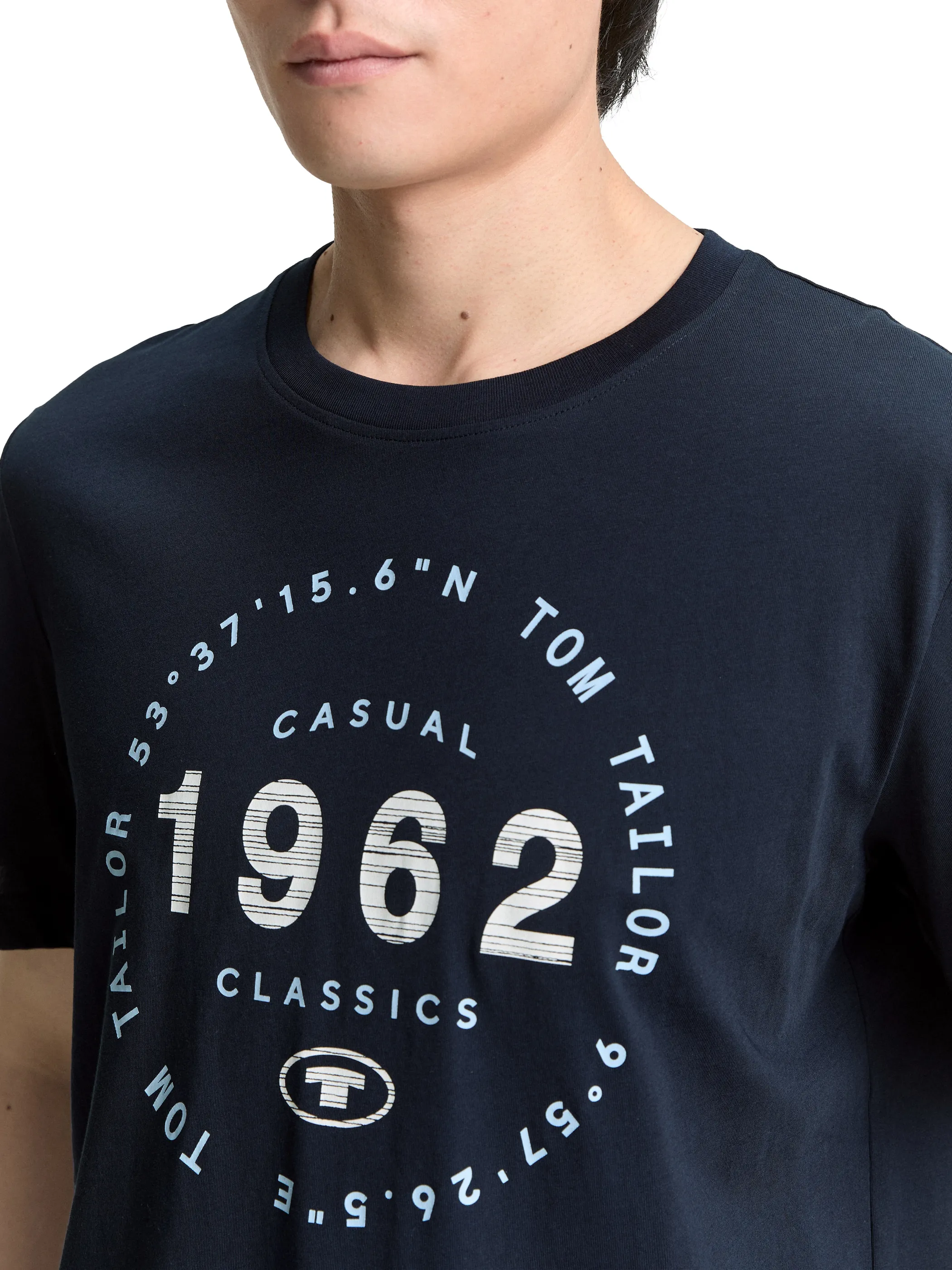 Tom Tailor 1046793 t-shirt with print Marine 910586 10668 3