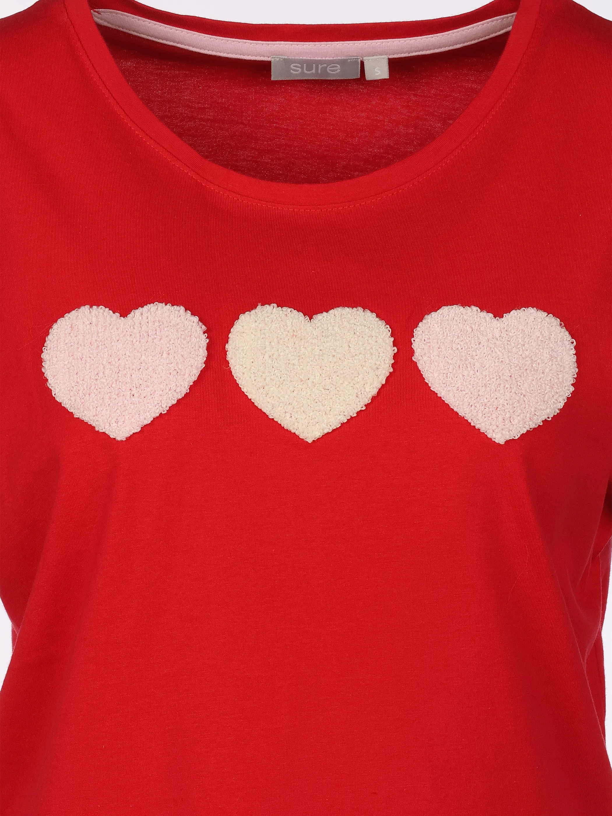 Sure Da. Shorty 3/4 Herzen Pink 921466 PINK 3