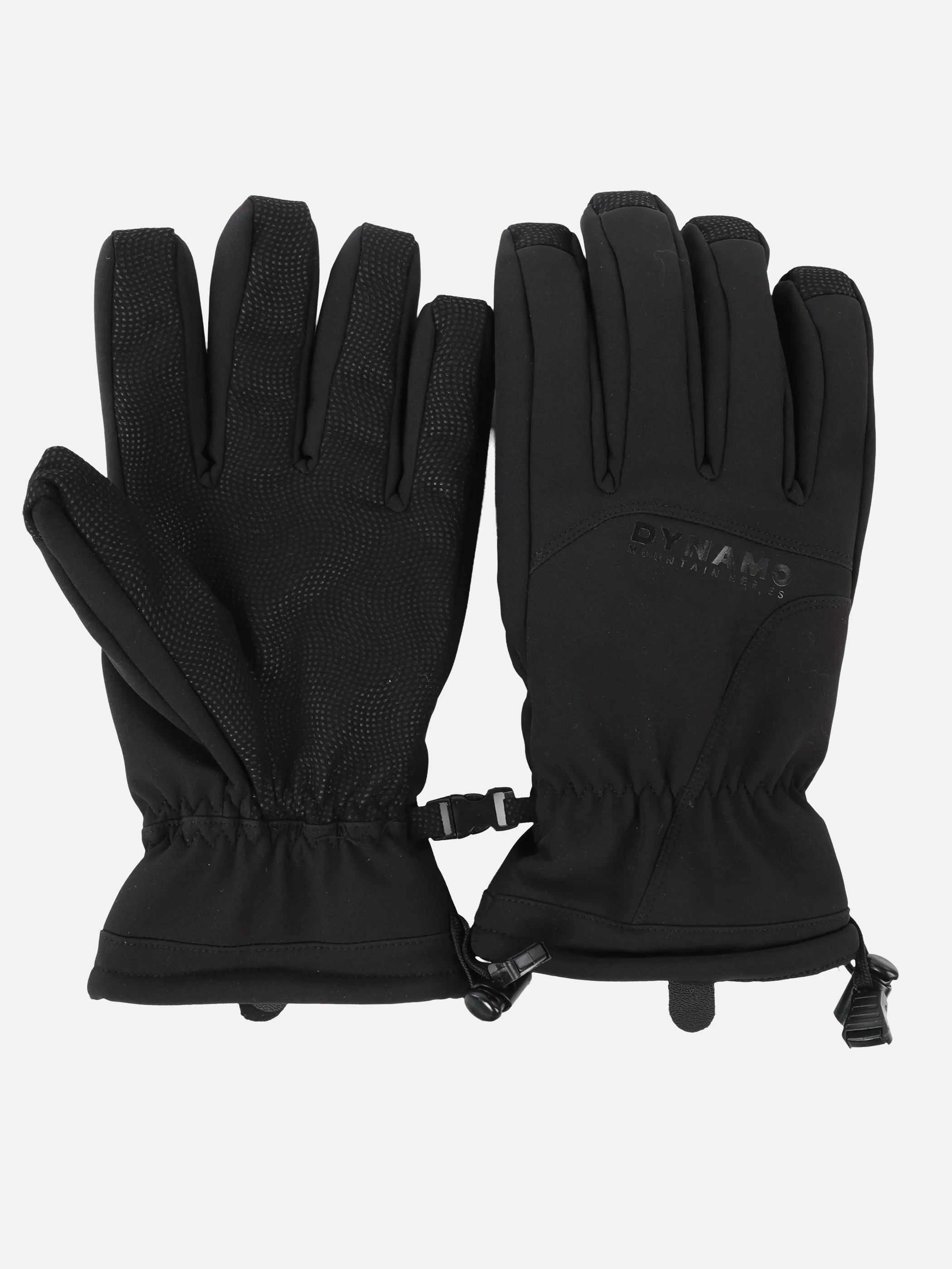 Grinario Sports Erw. Skihandschuhe Schwarz 930742 BLACK 2