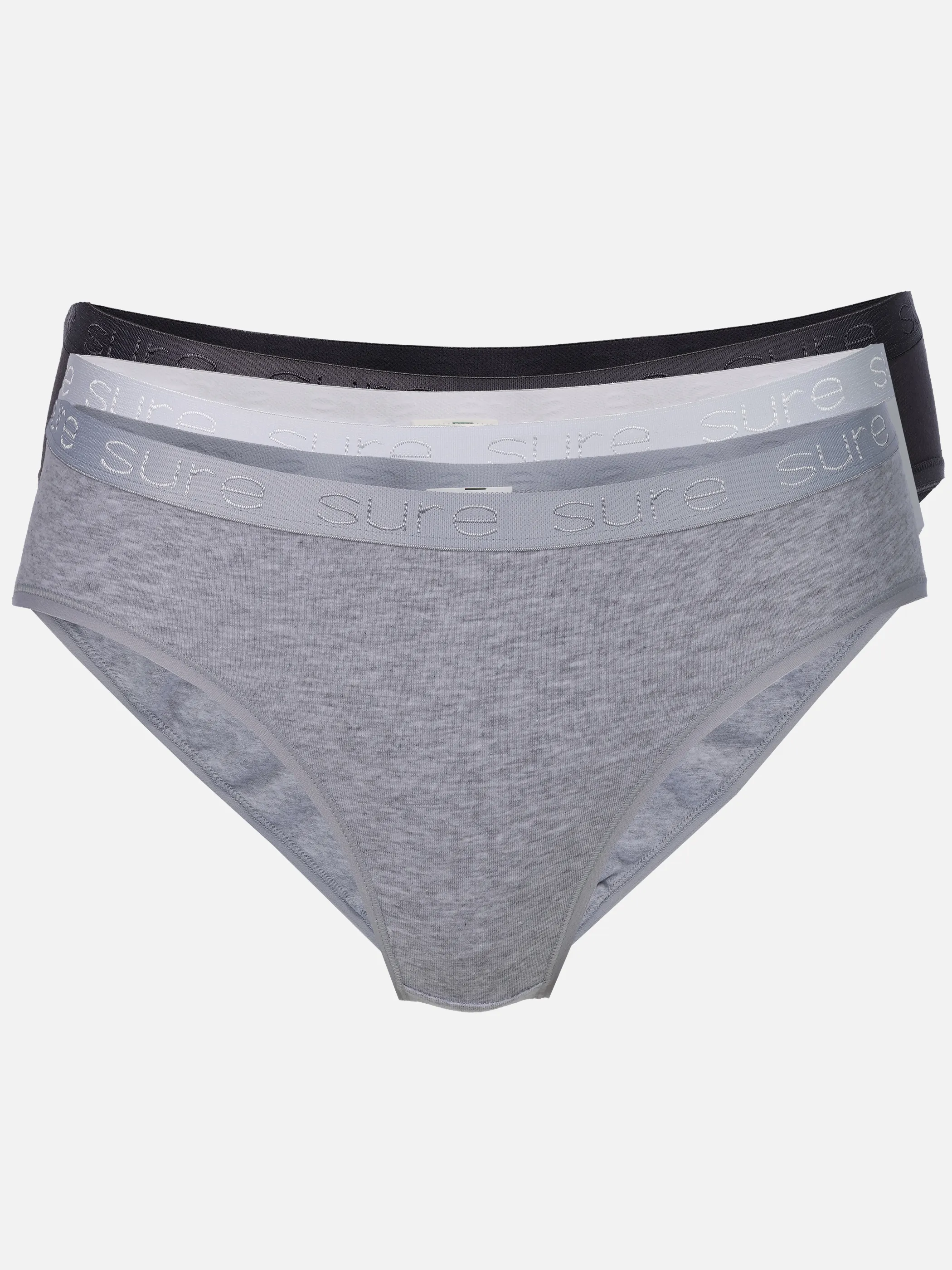 Sure Da. Bikini Slip 3er Pack Weiß 917048 WEIß 1