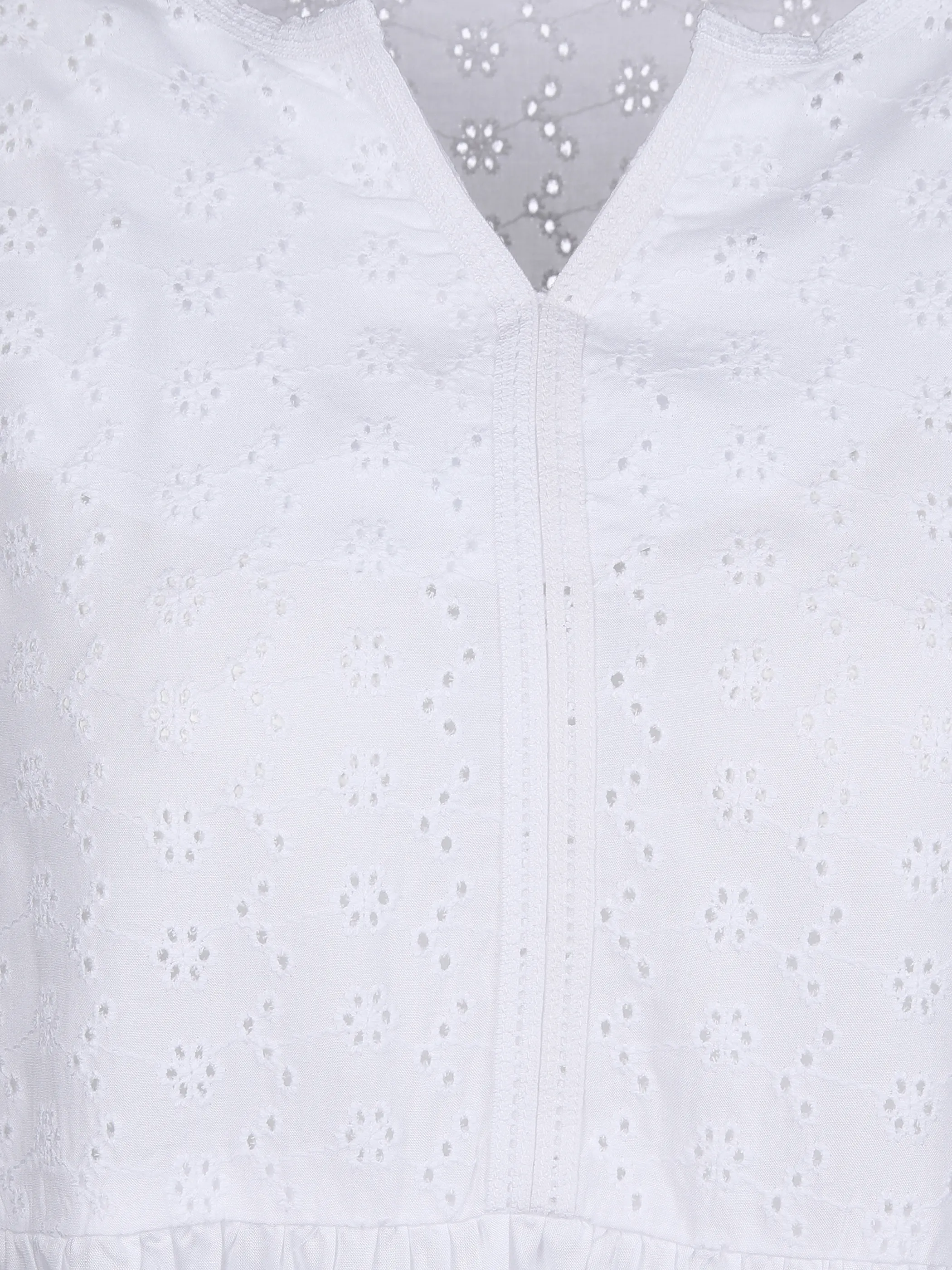 Sure Da-Bluse m. Embordery Weiß 864890 WEIß 3